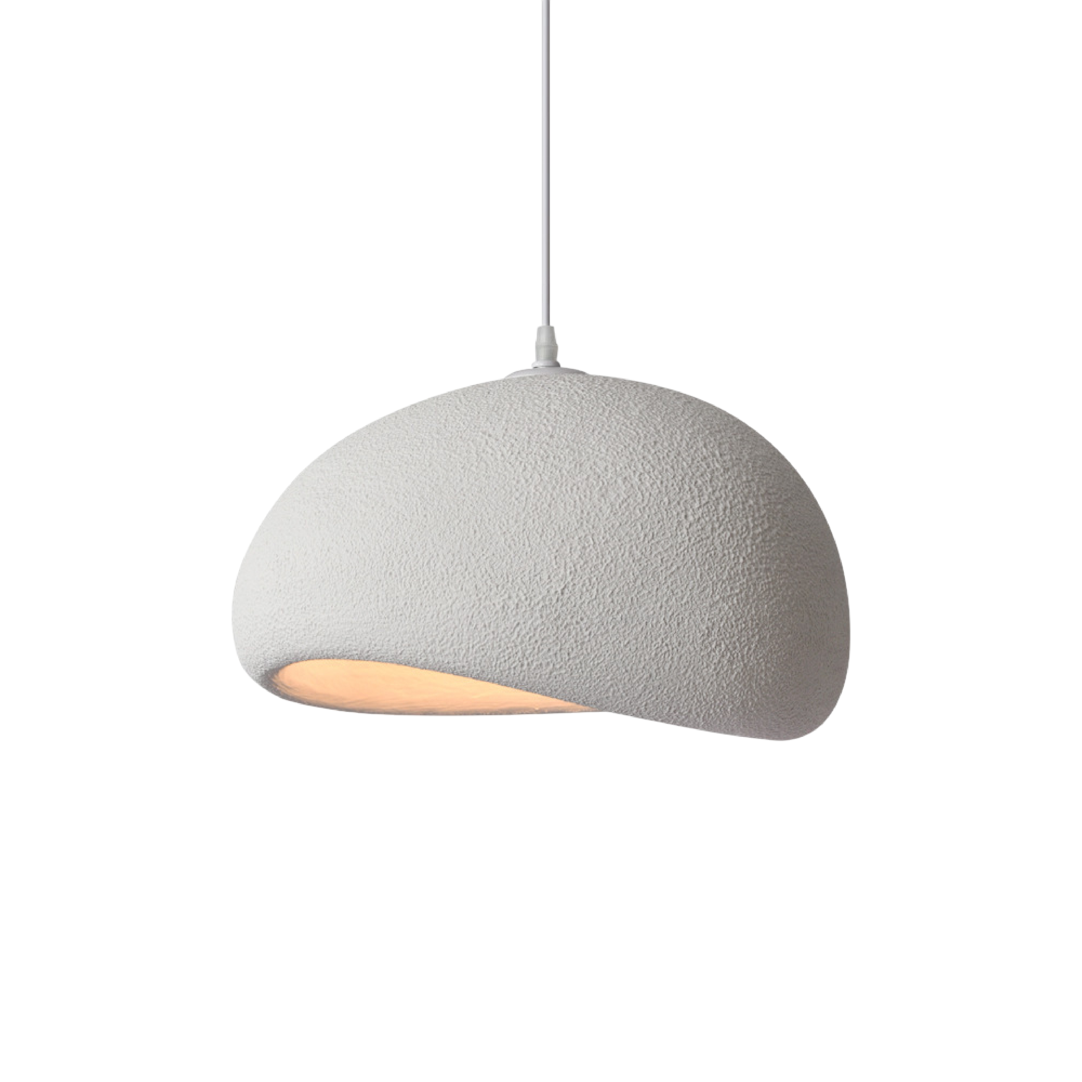 WabiSabiGlow | Elegant Organic LED Kitchen Pendant Lighting Fixture 5