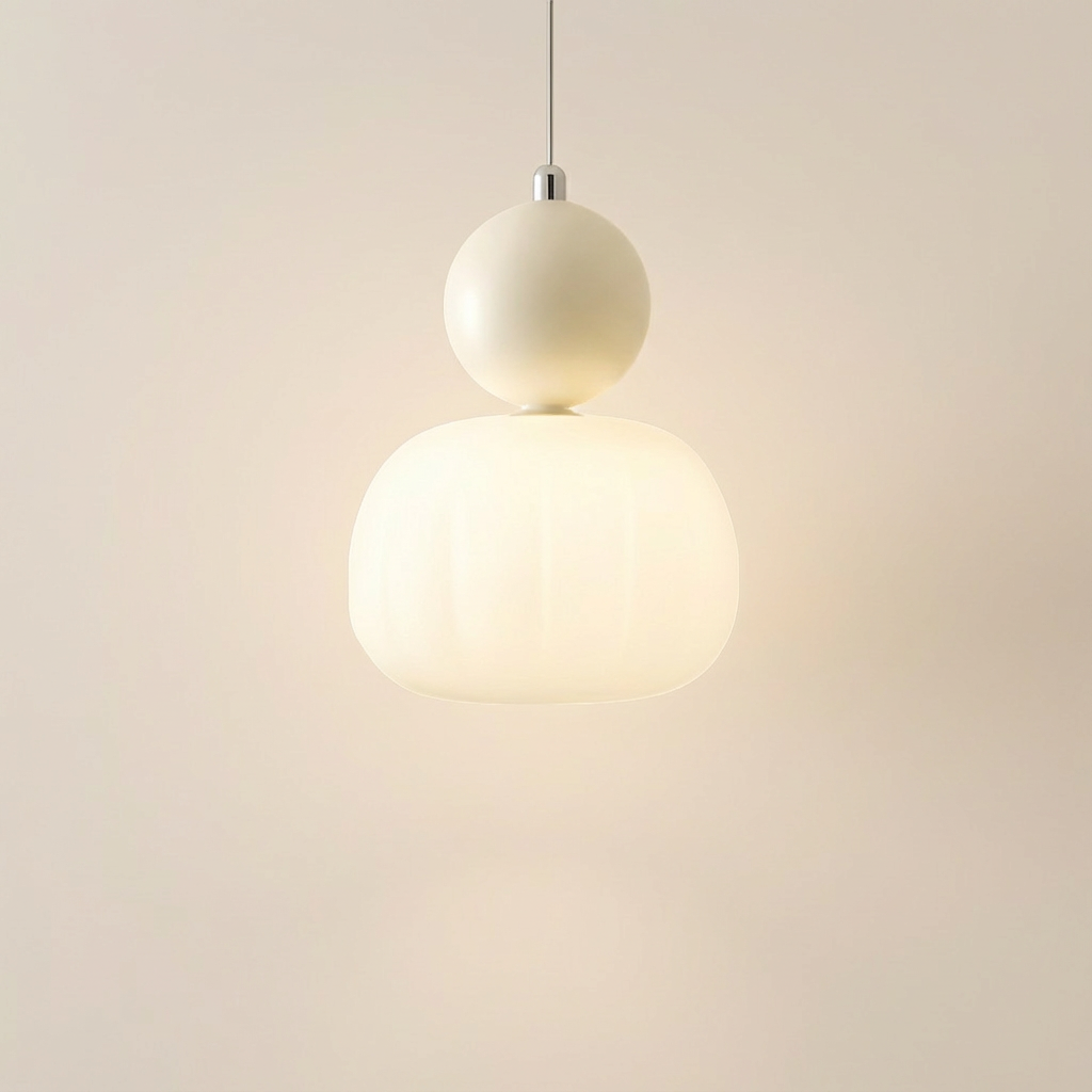 ArtDecoGlow | Elegant Vintage Glass Pendant Light Ceiling Fixture