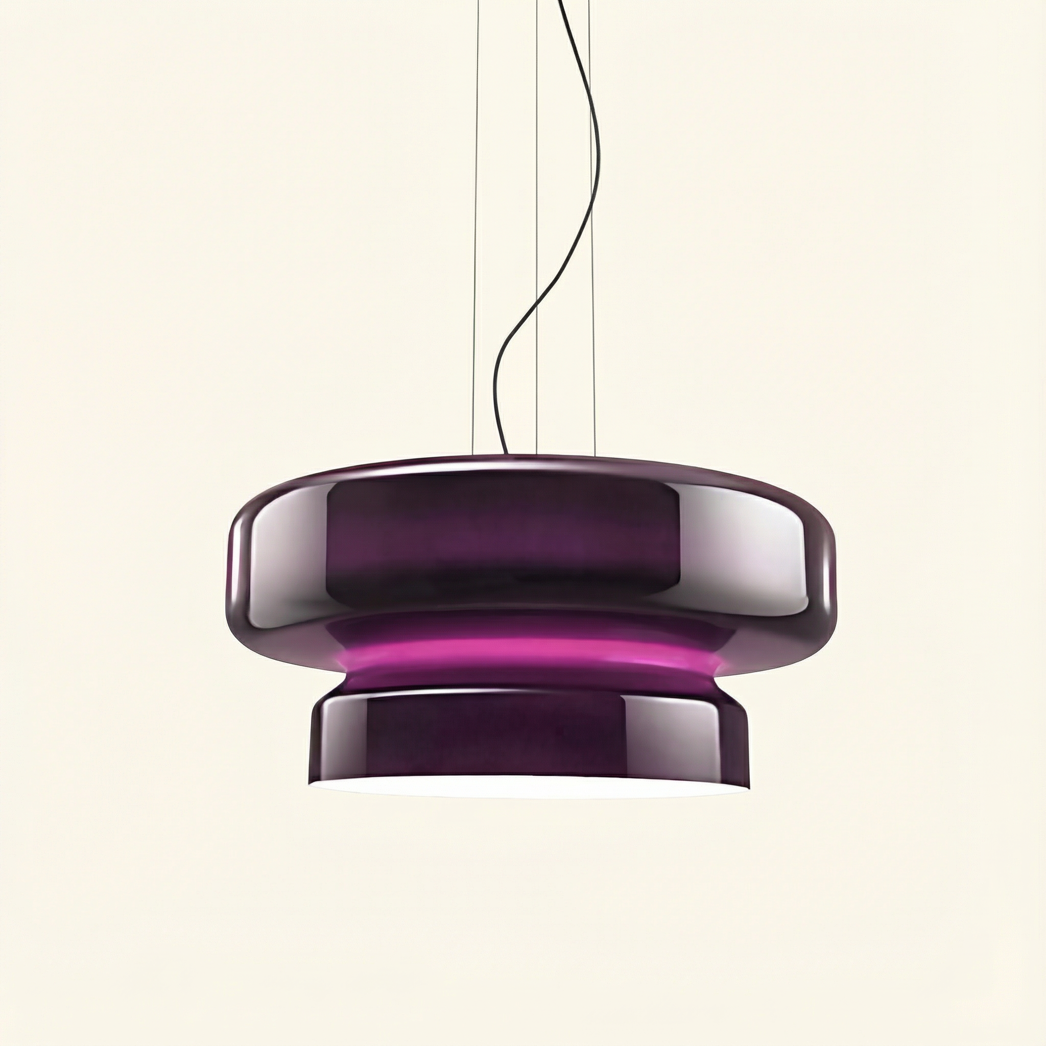 ChromaGlow | Striking Translucent Glass Kitchen Island Pendant Lighting