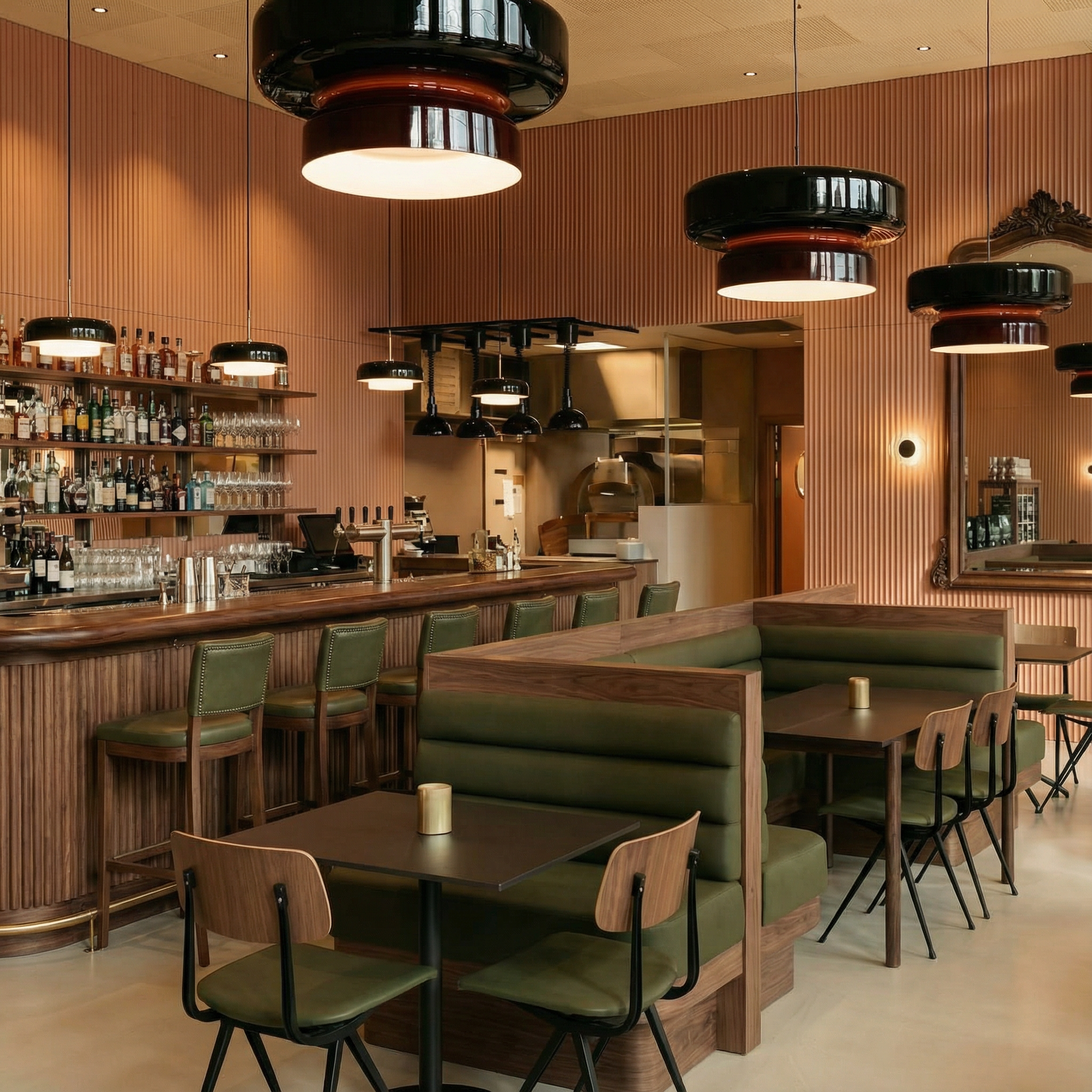 ChromaGlow | Striking Translucent Glass Kitchen Island Pendant Lighting