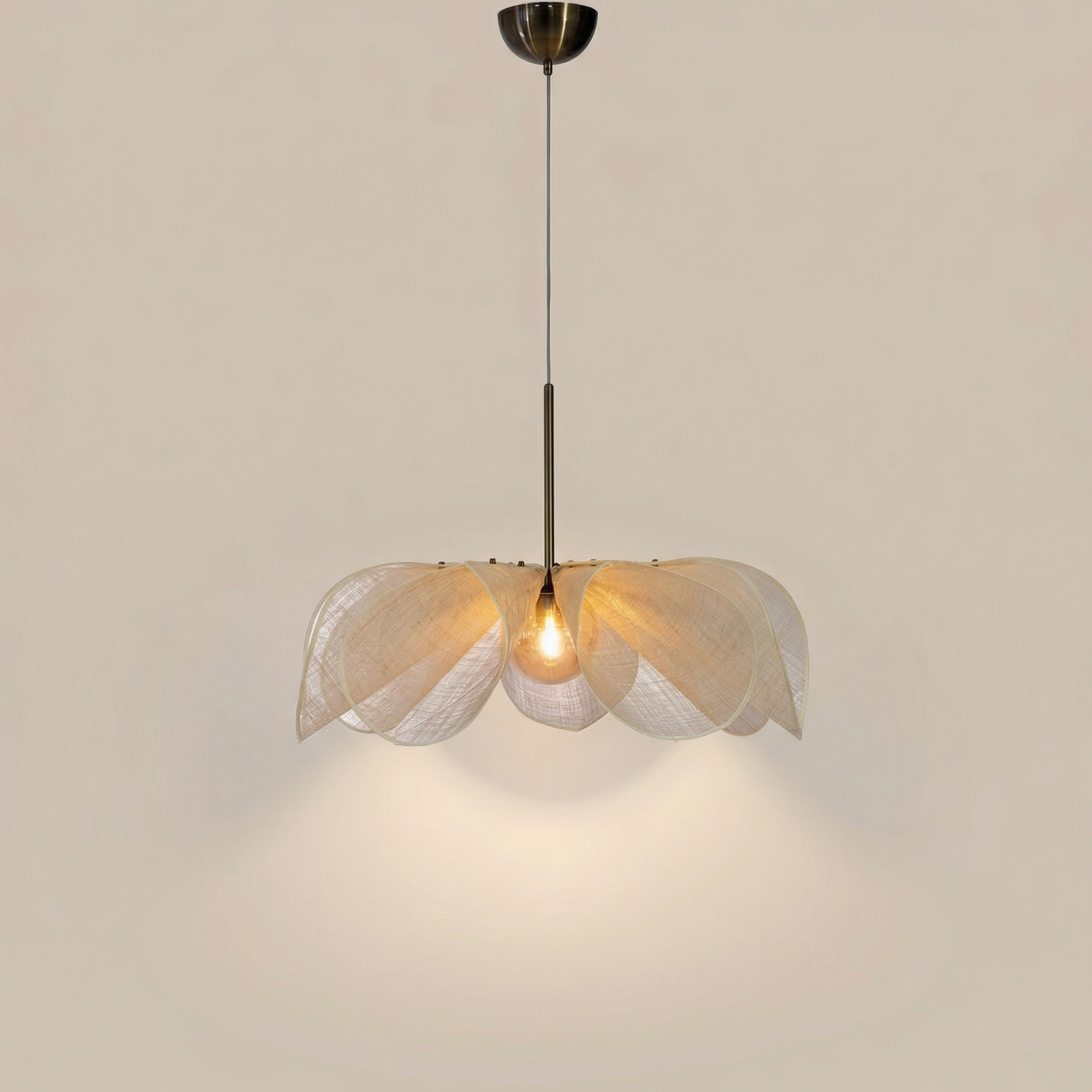 Fabrica | Elegant Nostalgic Fabric Pendant Light Fixture
