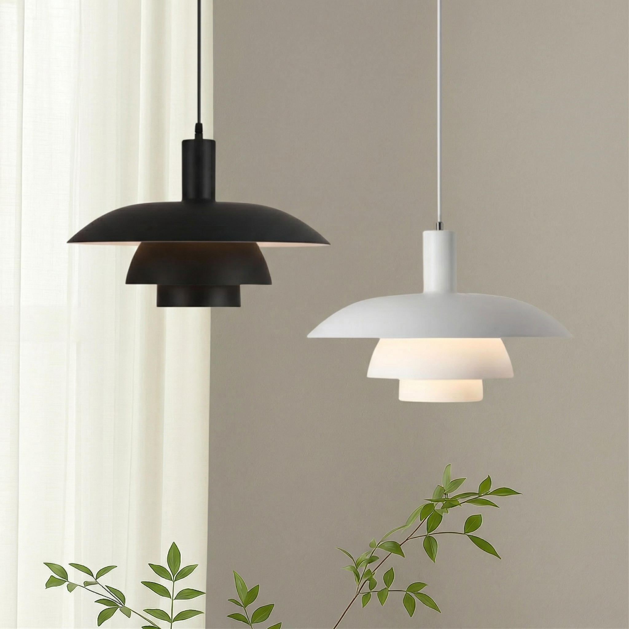 NordicGlow | Elegant Minimalist LED Pendant Light Fixture