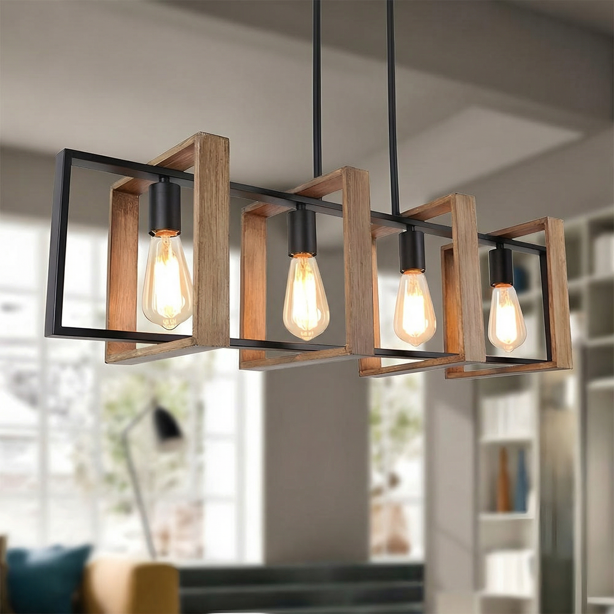 Nocturne | Elegant Black Pendant Light for Kitchen and Dining Spaces