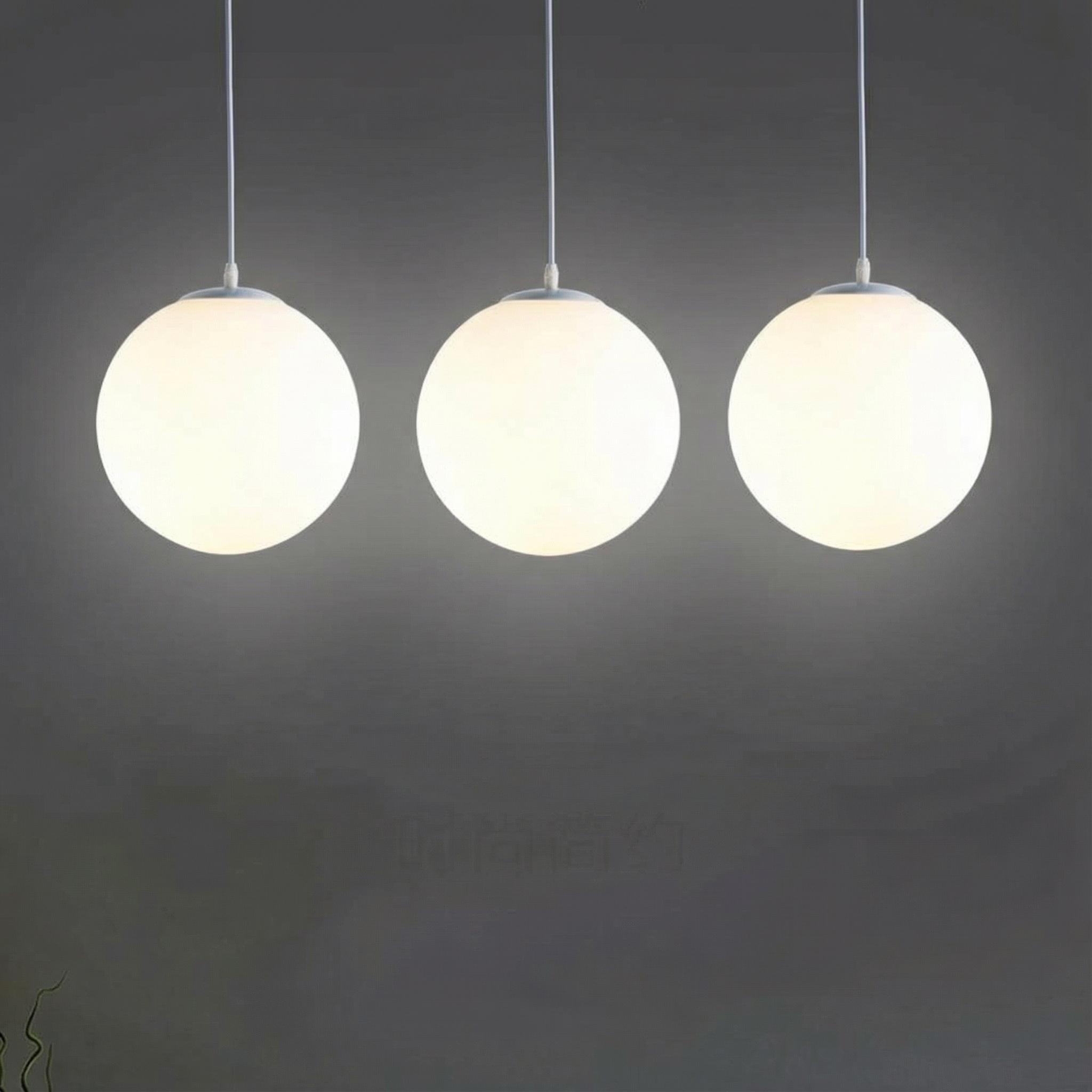 Luminara | Elegant Minimalist Glass Kitchen Pendant Lighting Fixture