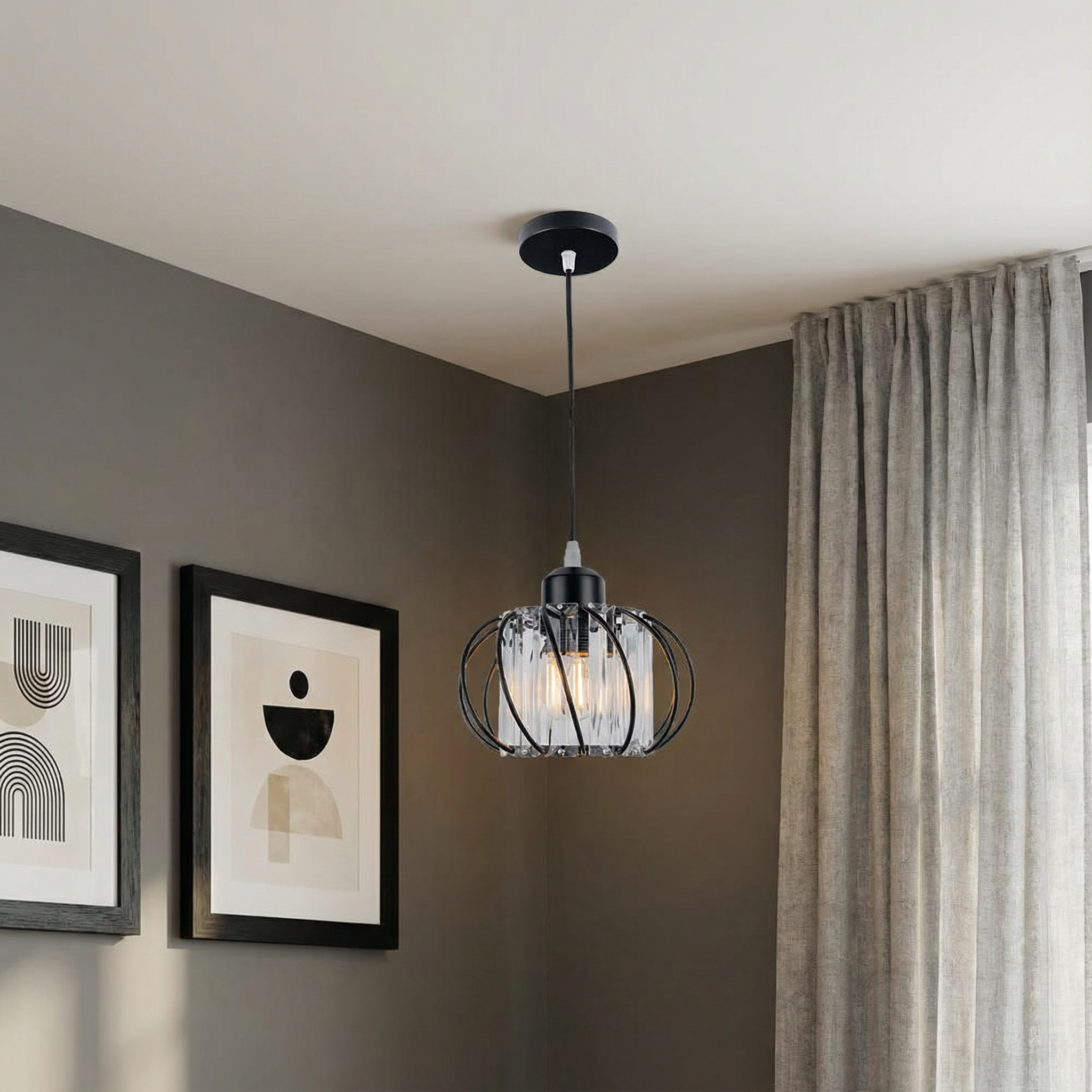 GloboLight | Elegant Modern Glass Pendant Hallway Fixture