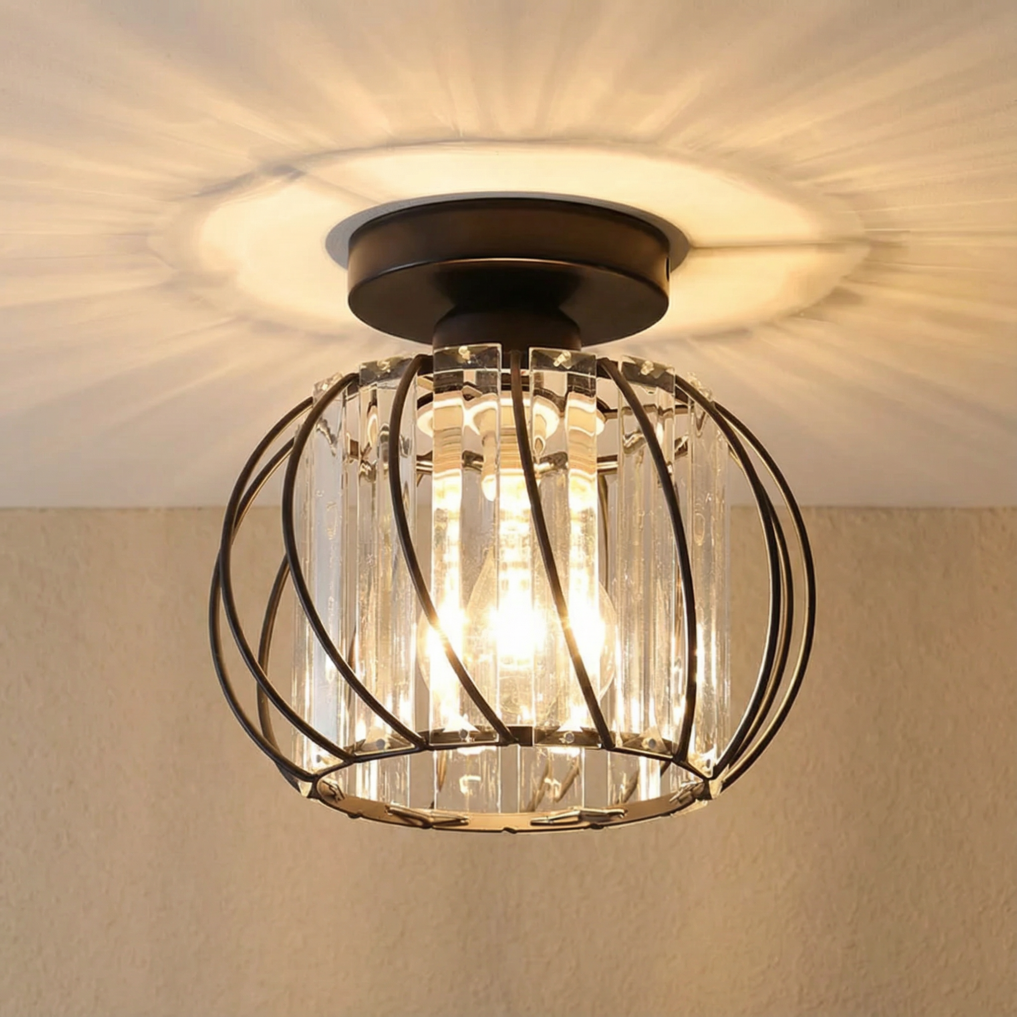 GloboLight | Elegant Modern Glass Pendant Hallway Fixture