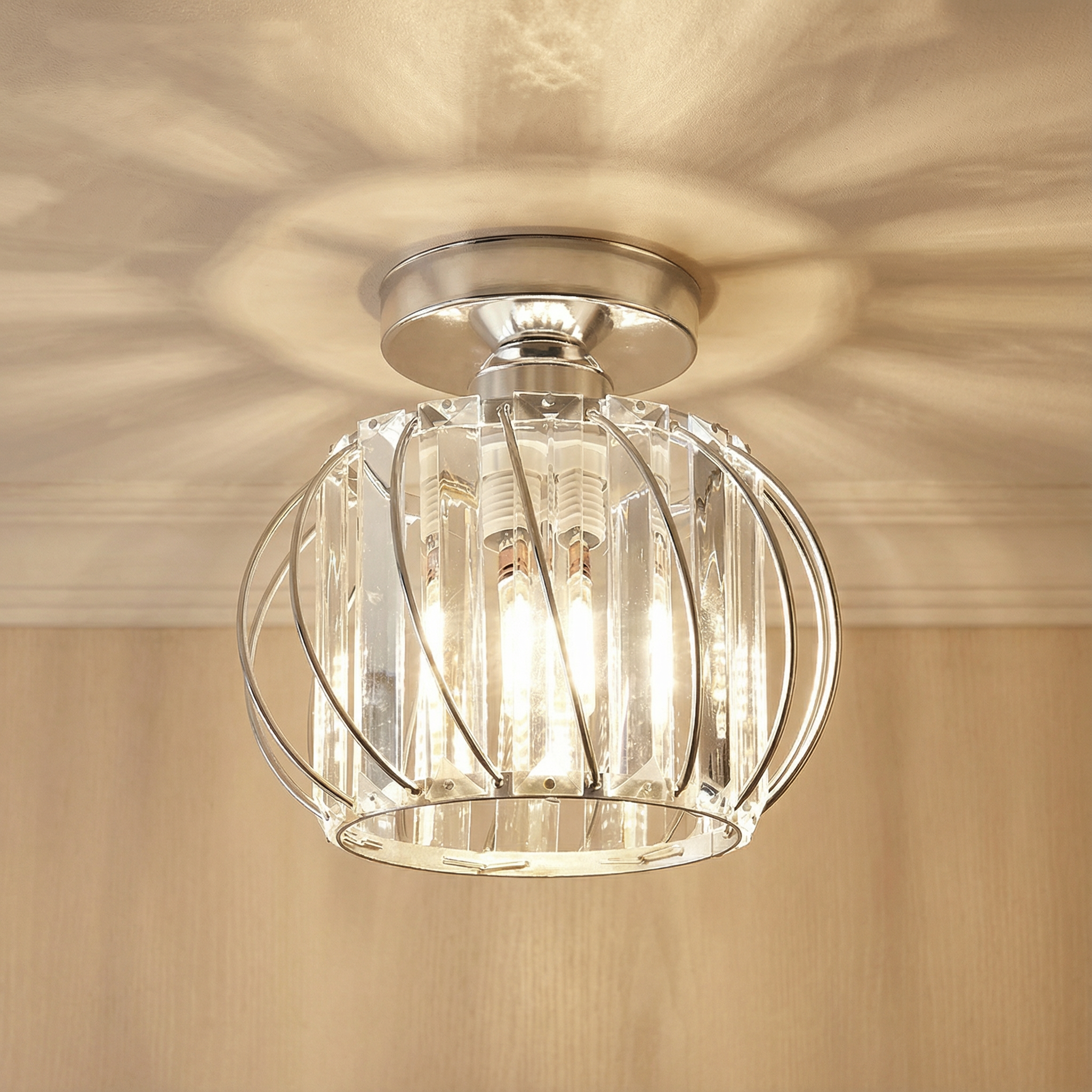GloboLight | Elegant Modern Glass Pendant Hallway Fixture