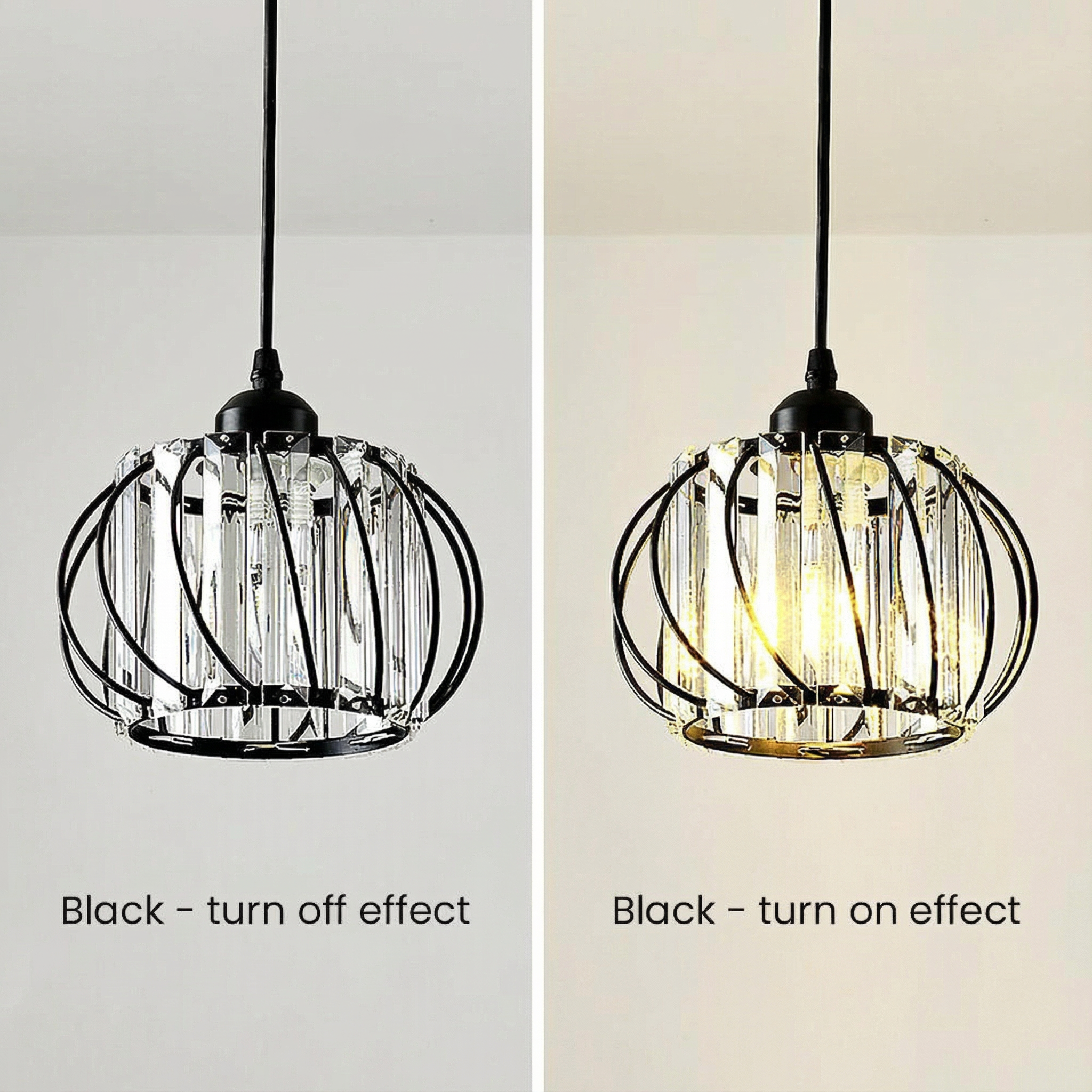 GloboLight | Elegant Modern Glass Pendant Hallway Fixture