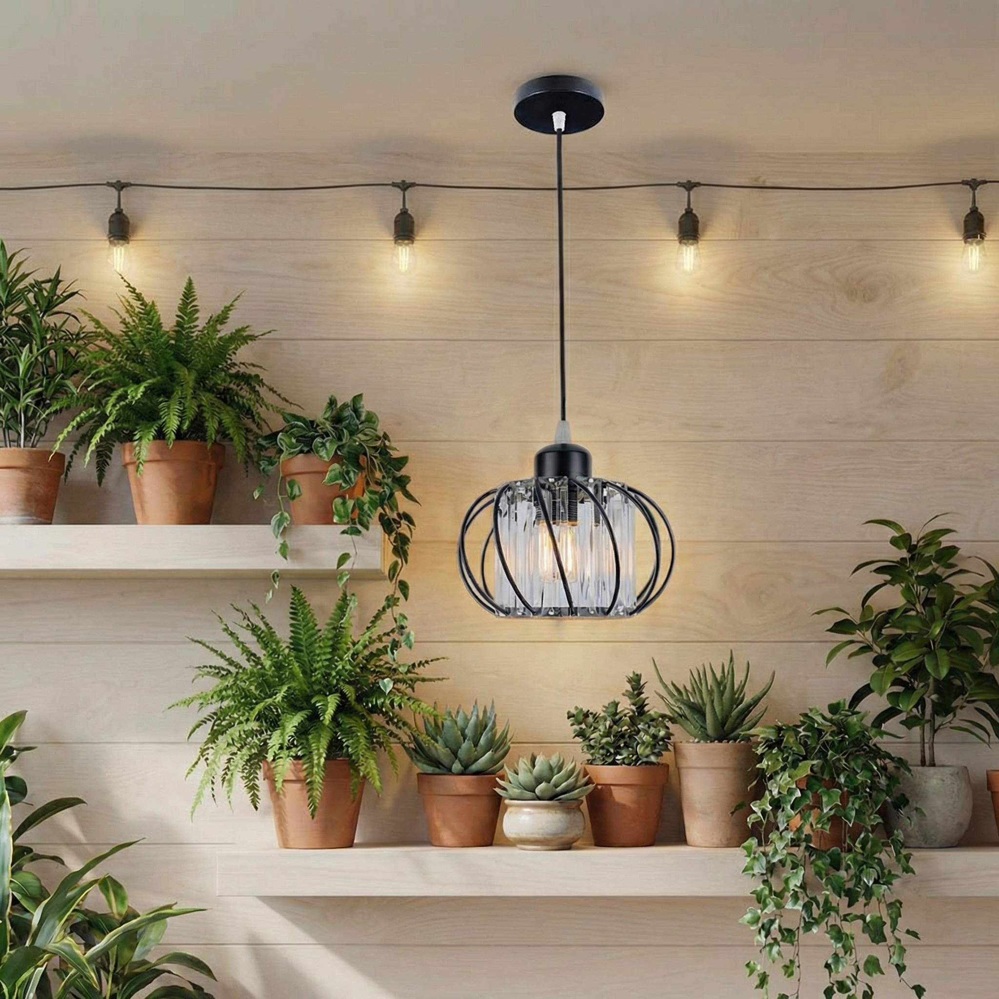 GloboLight | Elegant Modern Glass Pendant Hallway Fixture