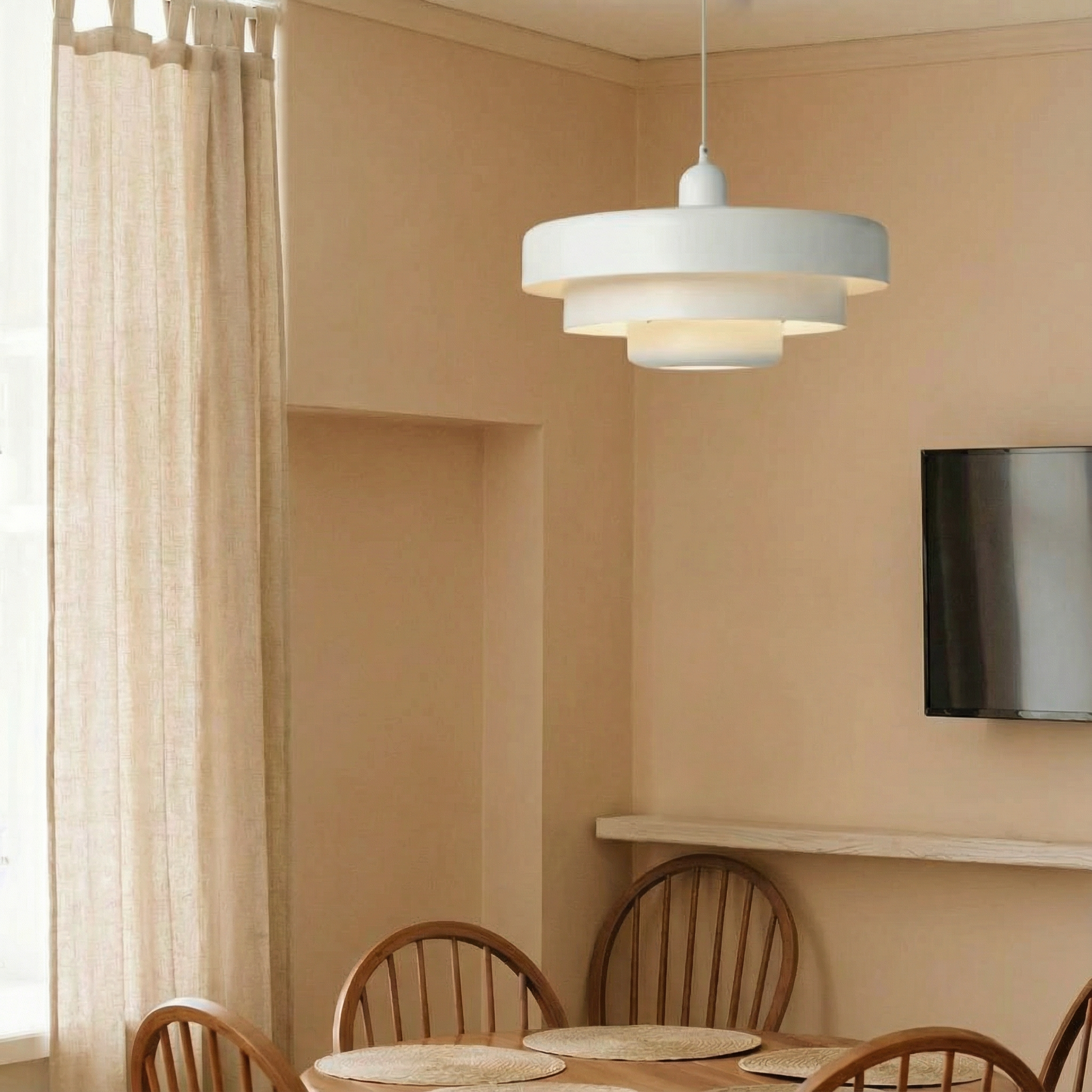 BauhausElegance | Stylish Modern Iron Kitchen Pendant Lighting Fixture