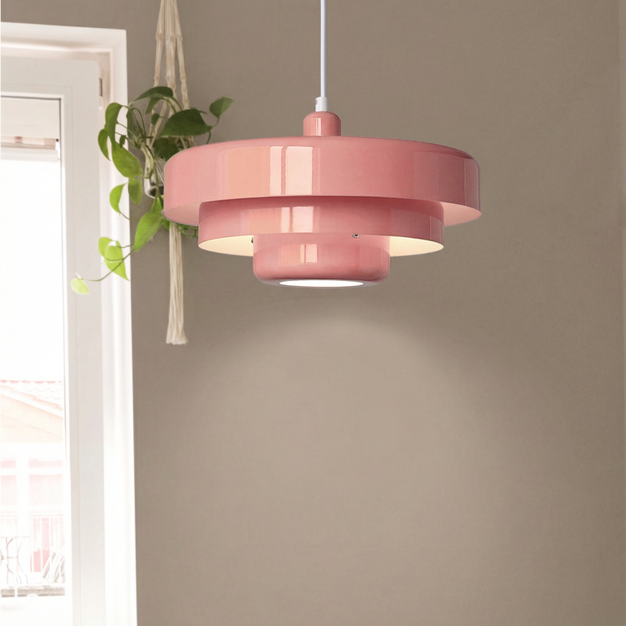 BauhausElegance | Stylish Modern Iron Kitchen Pendant Lighting Fixture