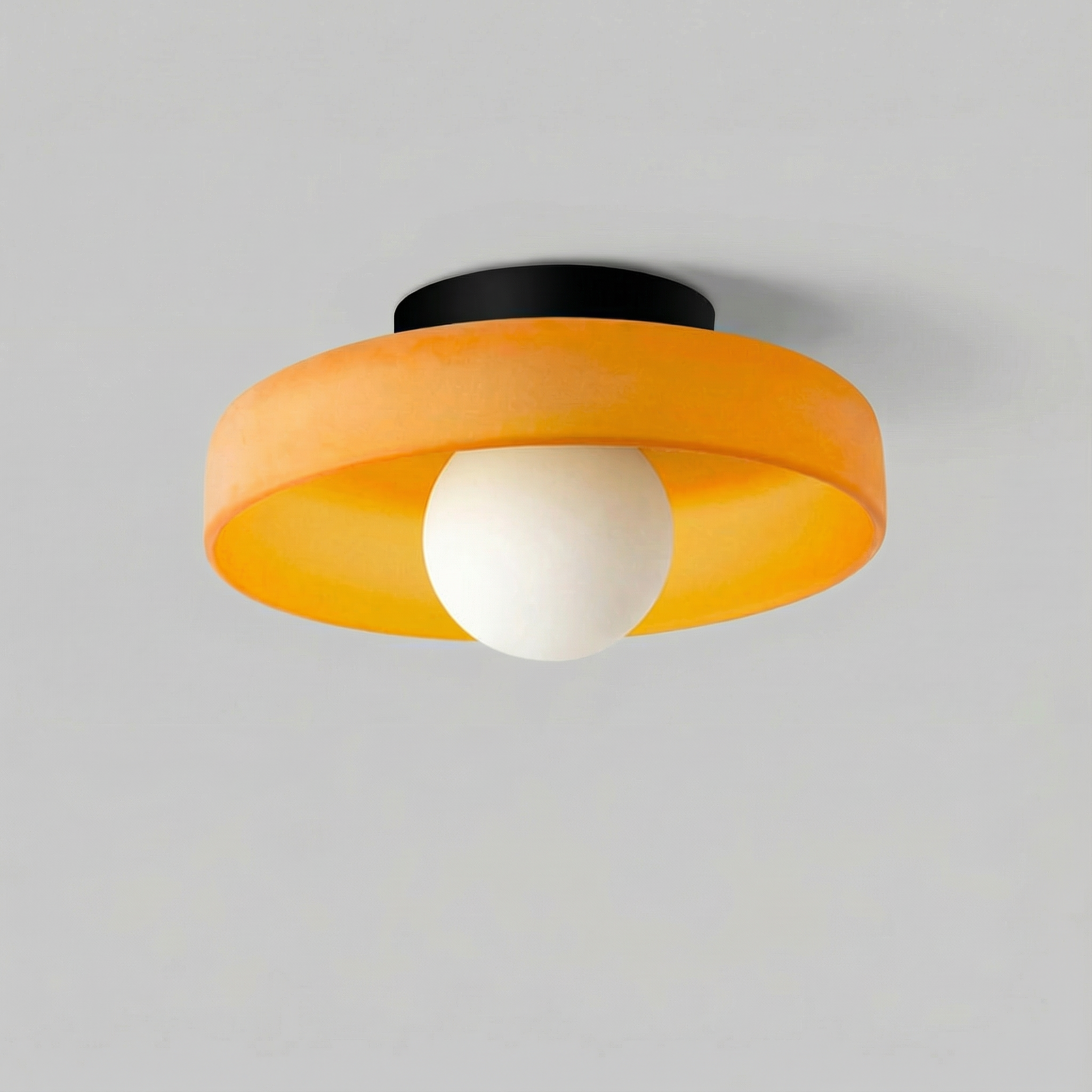 Luminara | Sleek Modern Round Flush Mount Ceiling Light Fixture