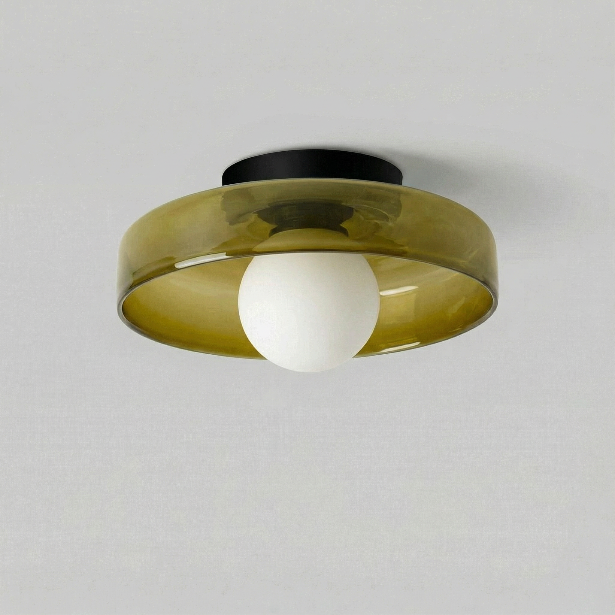 Luminara | Sleek Modern Round Flush Mount Ceiling Light Fixture