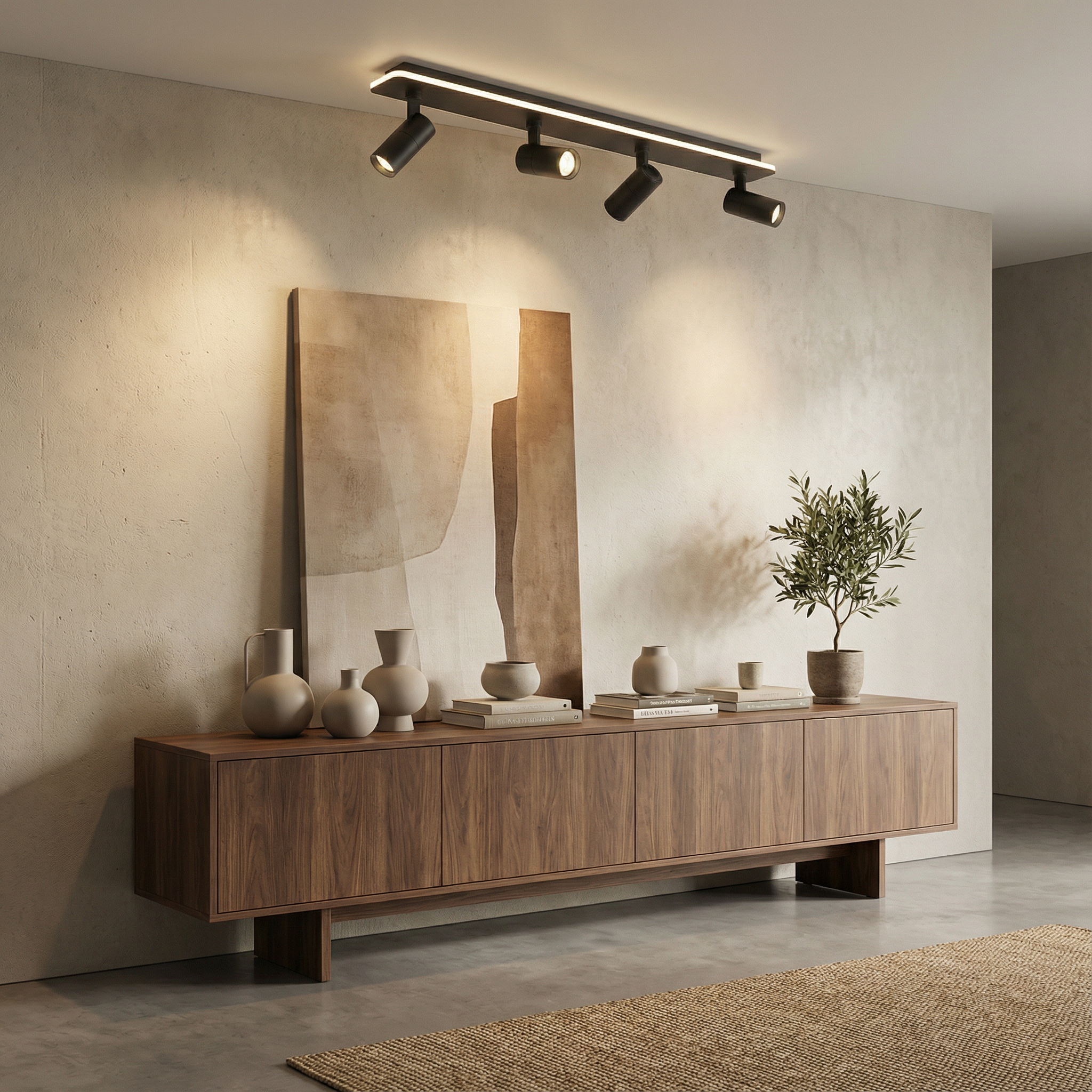 Luminara | Stylish Adjustable LED Ceiling Light Fixture for Modern Spaces