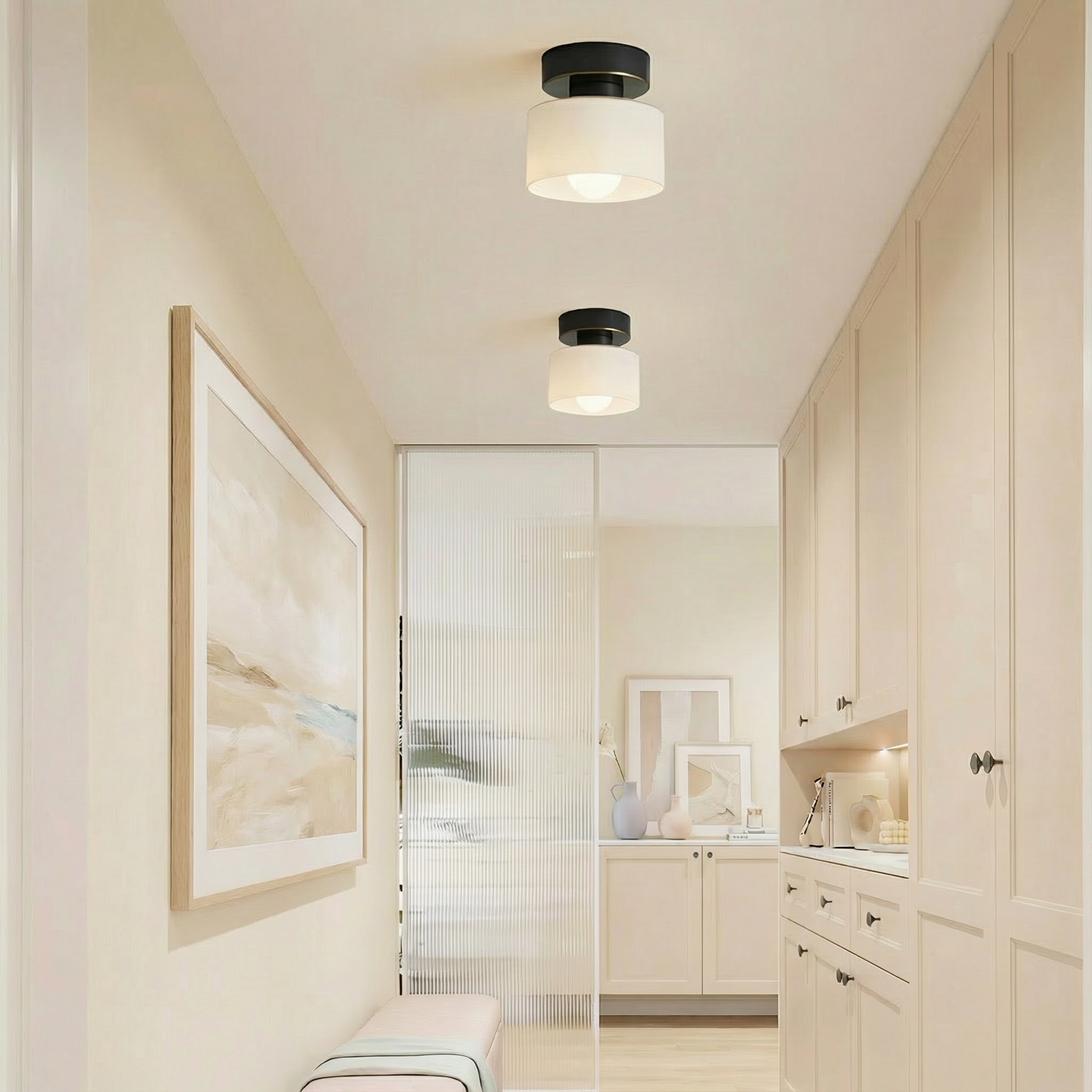 BauhausGlow | Elegant Contemporary LED Spotlight Ceiling Light