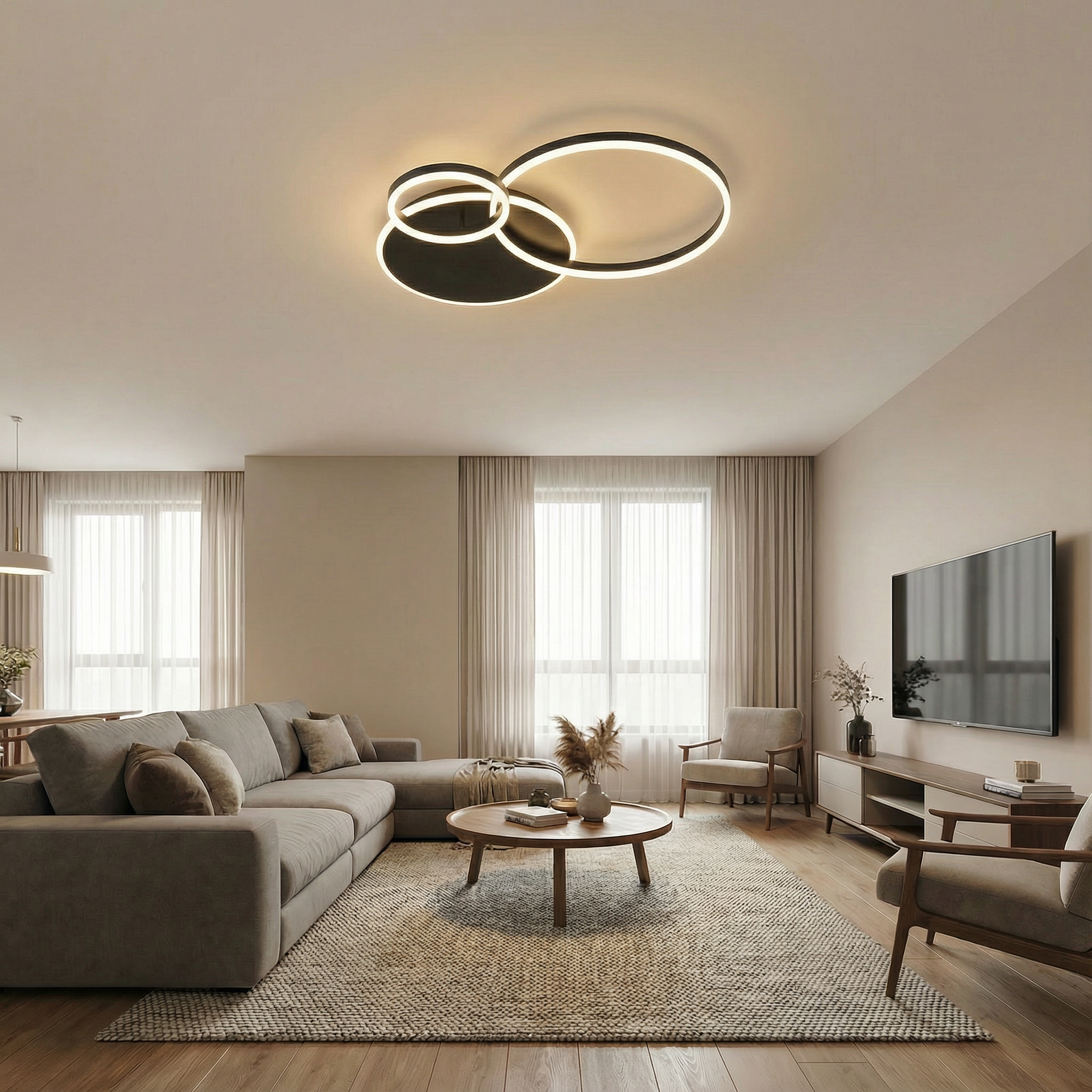 Rondale | Elegant Minimalist LED Kitchen Pendant Lighting Fixture