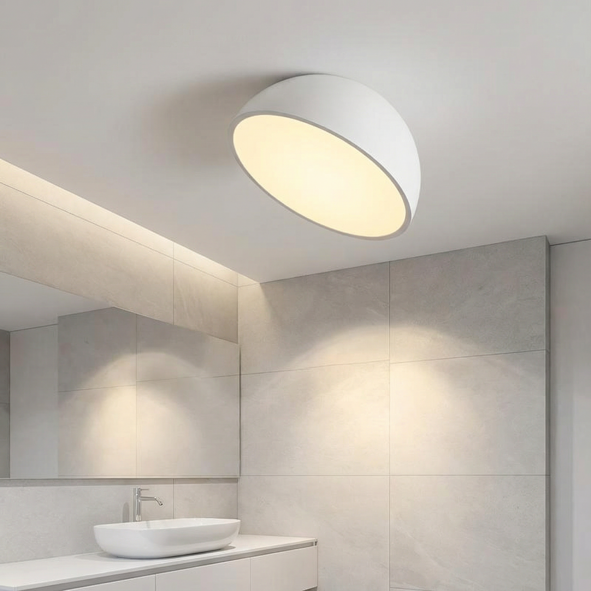 Lunara | Modern Elegant LED Flush Mount Ceiling Light Fixture