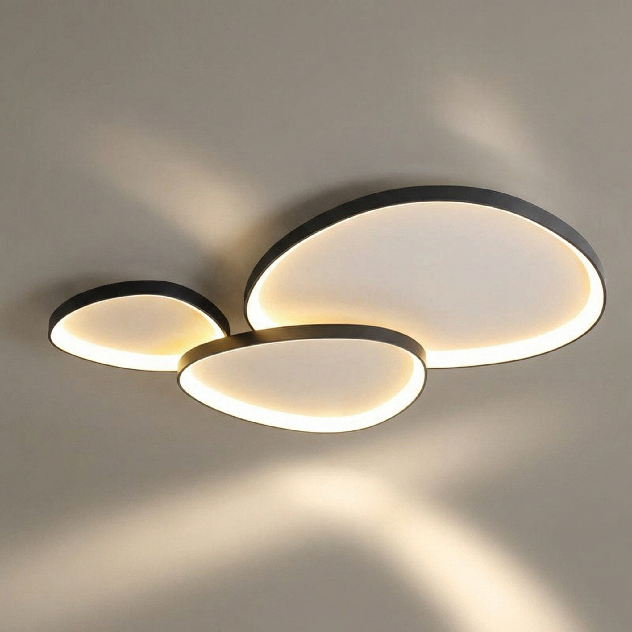 Luminara | Sleek Modern Minimalist Flush Mount Ceiling Light Fixture
