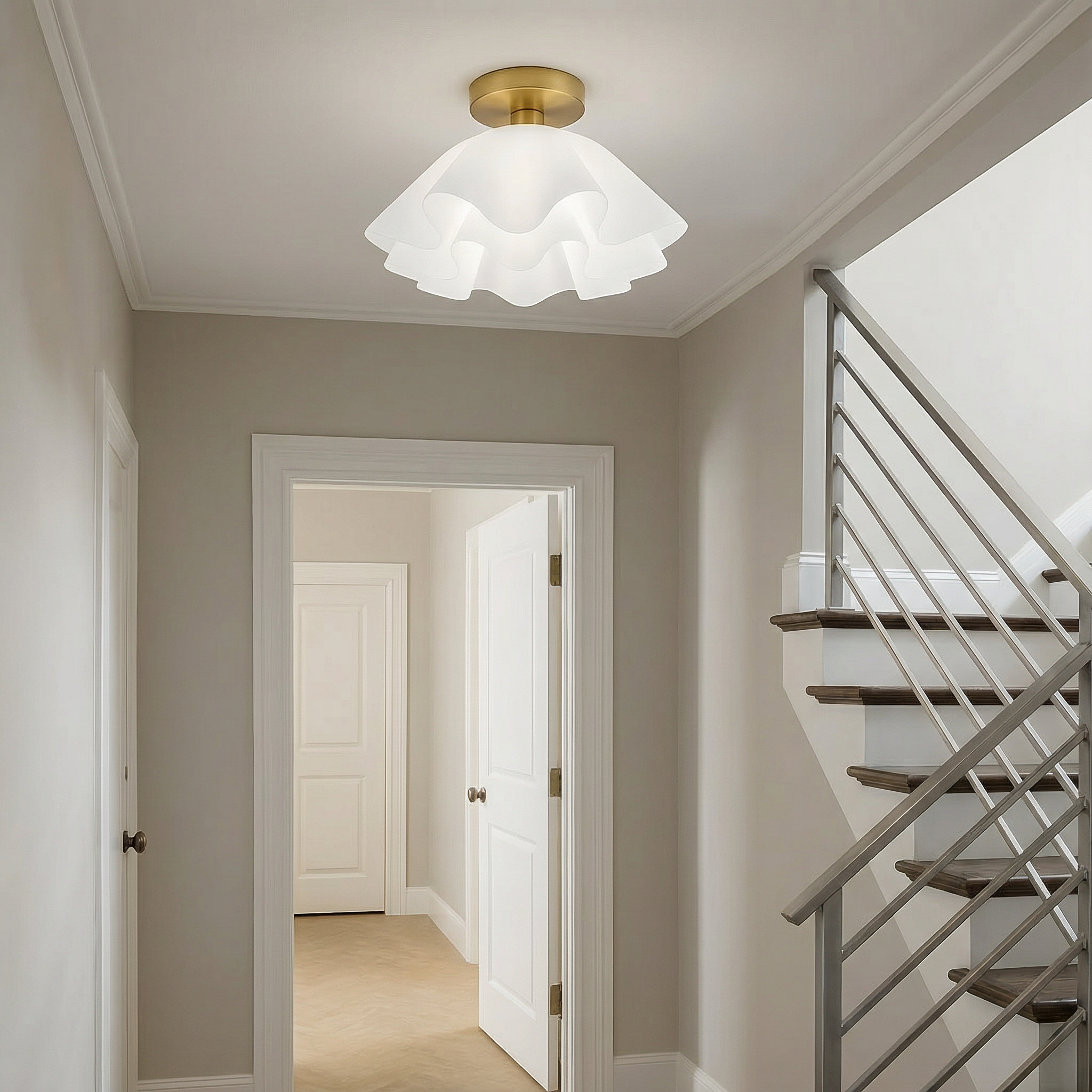 Gailon | Elegant Modern LED Flush Mount Ceiling Light Fixture