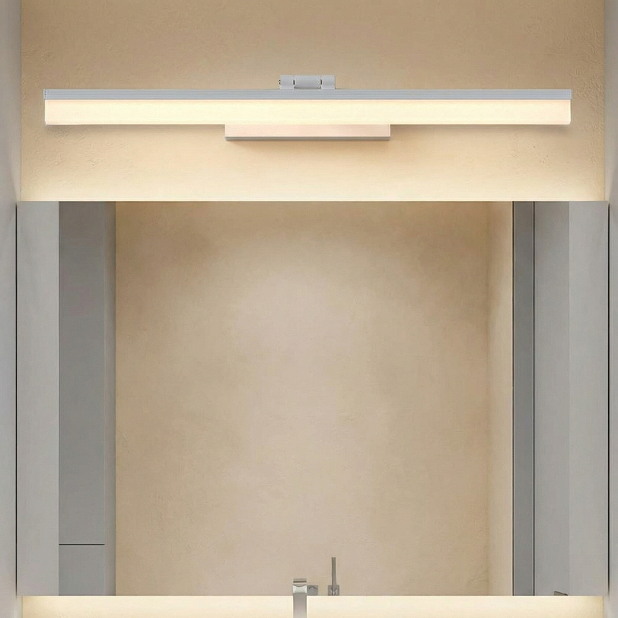 Nocturna | Sleek Modern Black Bathroom Wall Light Fixture