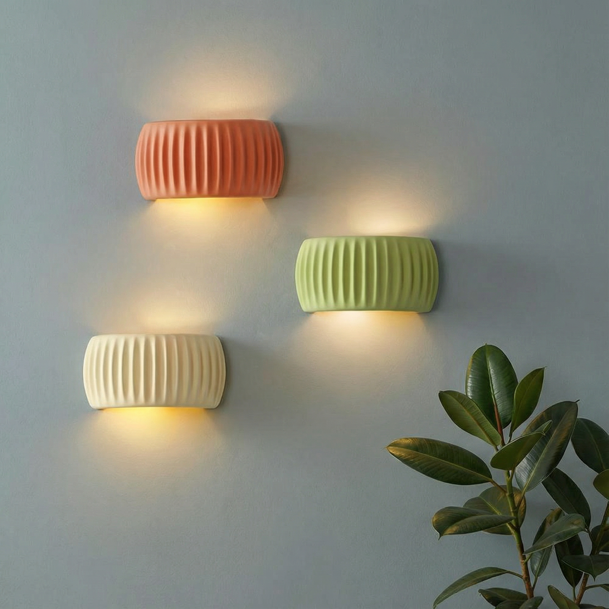 ResinGlow | Modern Sleek Wall Sconce Light for Contemporary Interiors