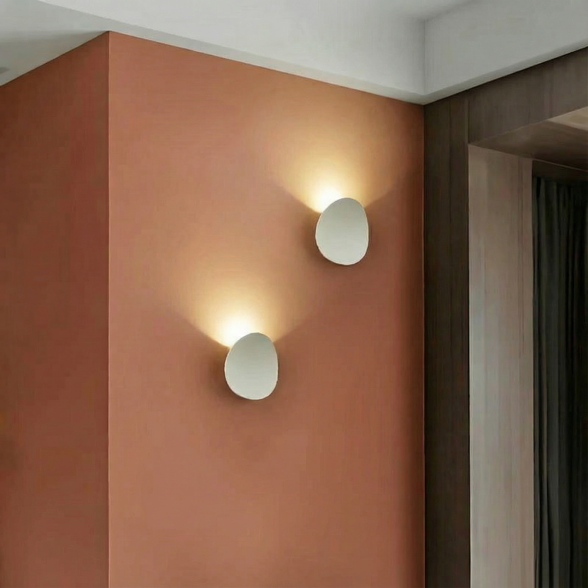 Modern Aluminum Wall Lamp | Sleek LED Design with Elegant Illumination for Home Decor