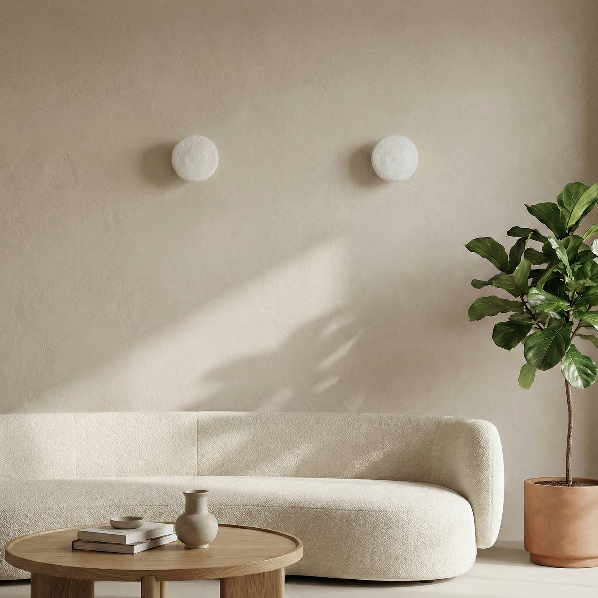 Elegant Marble | Wall Sconce Lighting with Warm LED Glow | Contemporary Design for Cozy Ambiance