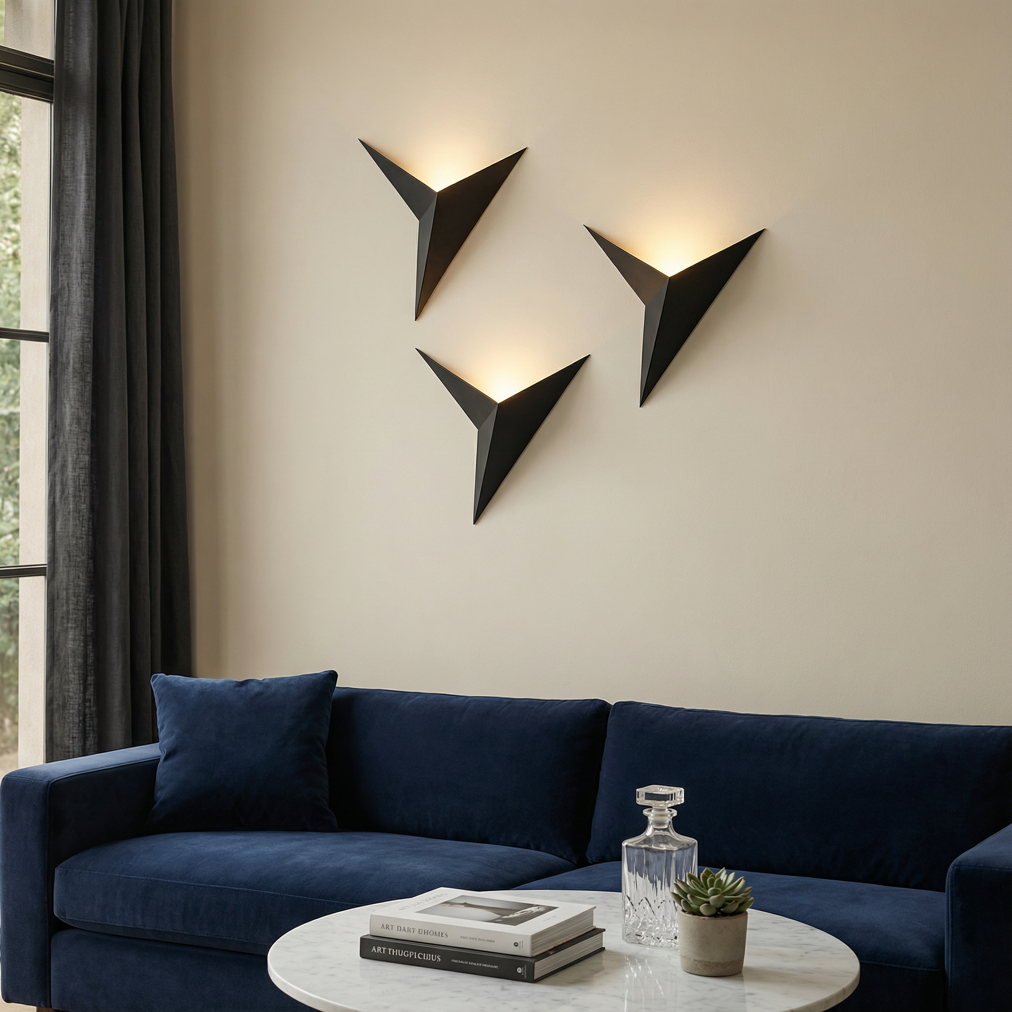 Bird Wall Sconce Lighting with Soft Acrylic Glow | Modern Wall Lights for Elegant Spaces