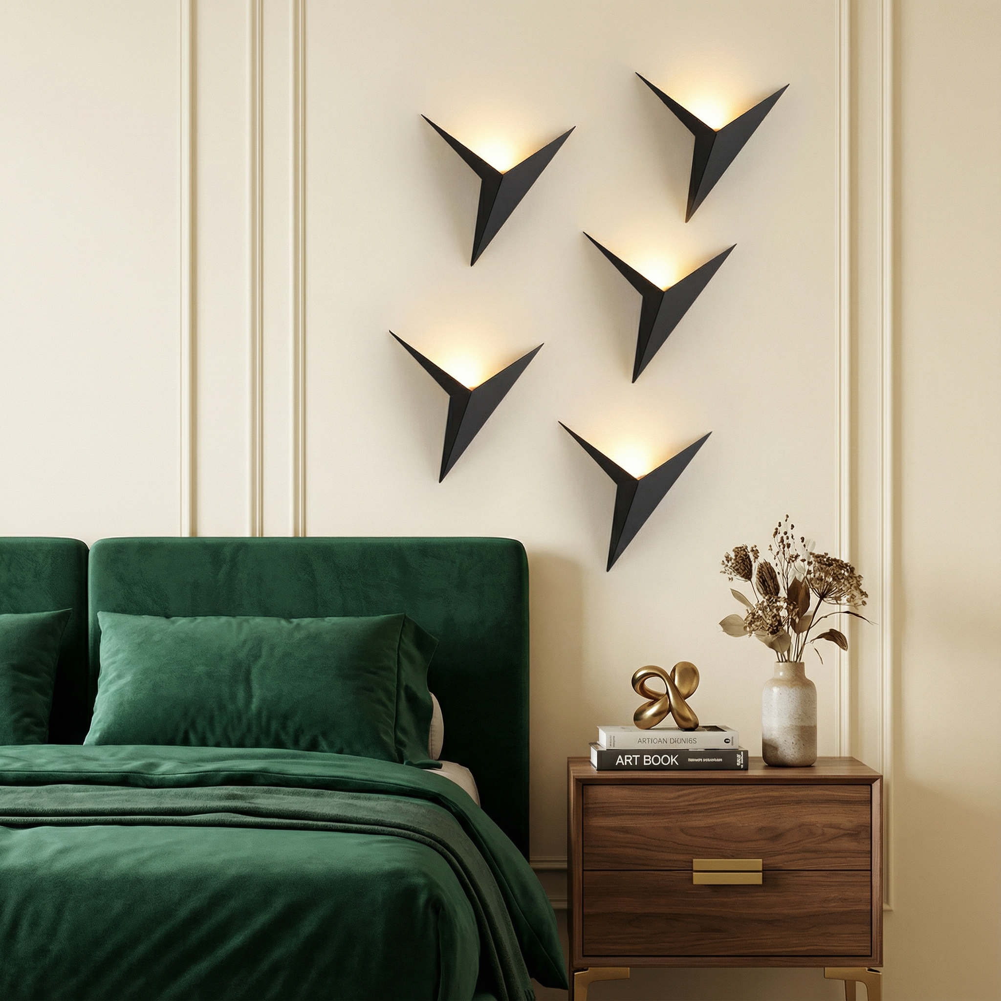 Bird Wall Sconce Lighting with Soft Acrylic Glow | Modern Wall Lights for Elegant Spaces