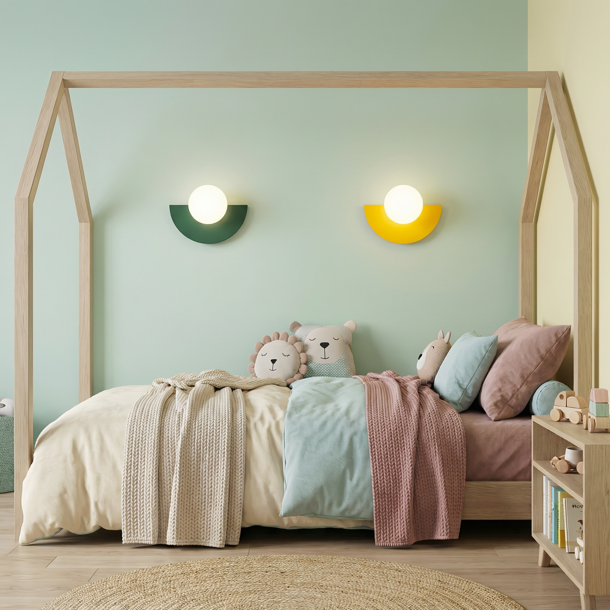 Everest | Wall Lamp with Integrated LED & Contemporary Design | Warm Ambiance for Modern Spaces