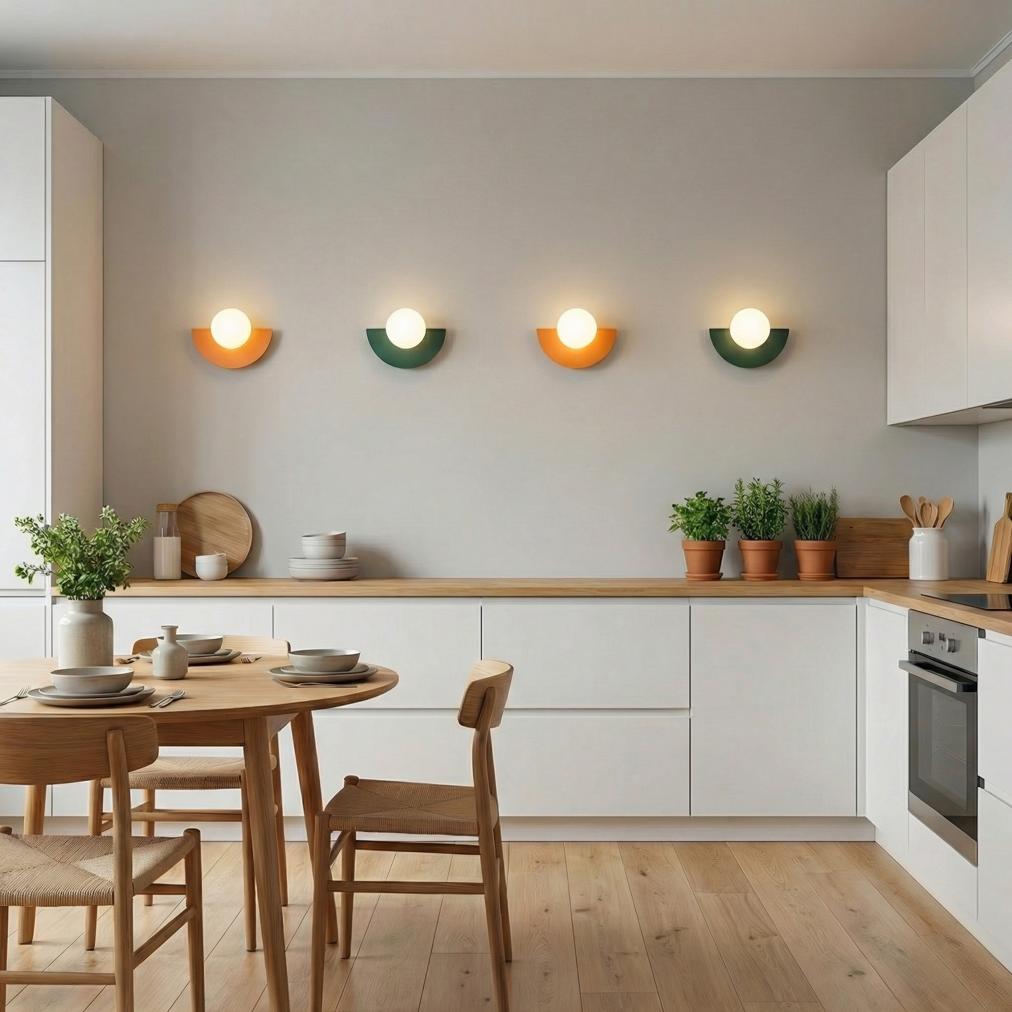 Everest | Wall Lamp with Integrated LED & Contemporary Design | Warm Ambiance for Modern Spaces