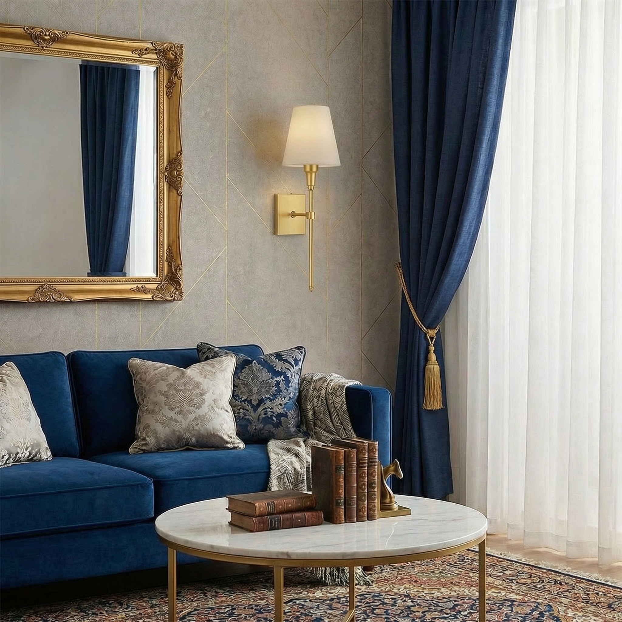 Modern Minimalist | Wall Light Sconce with LED Bulbs | Elegant Design for Cozy Ambiance