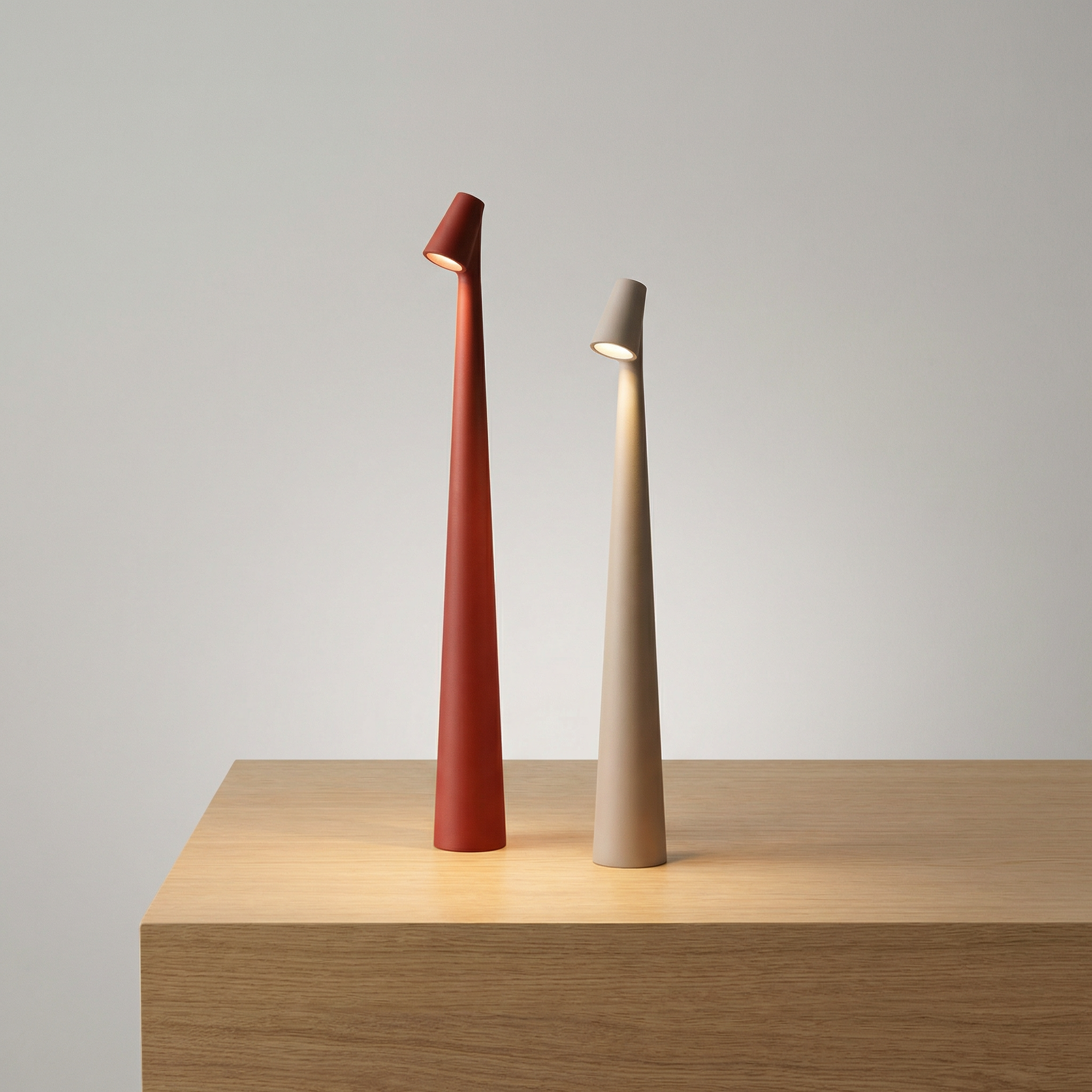 Contemporary Table Lamp with Adjustable Height | Modern Minimalist Design for Cozy Ambiance