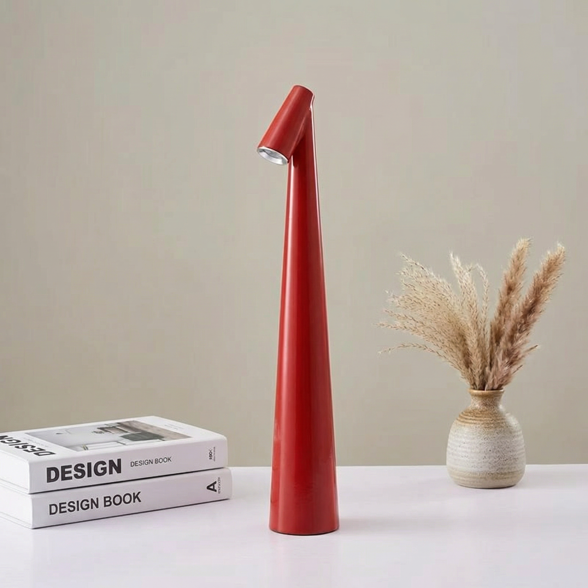 Contemporary Table Lamp with Adjustable Height | Modern Minimalist Design for Cozy Ambiance