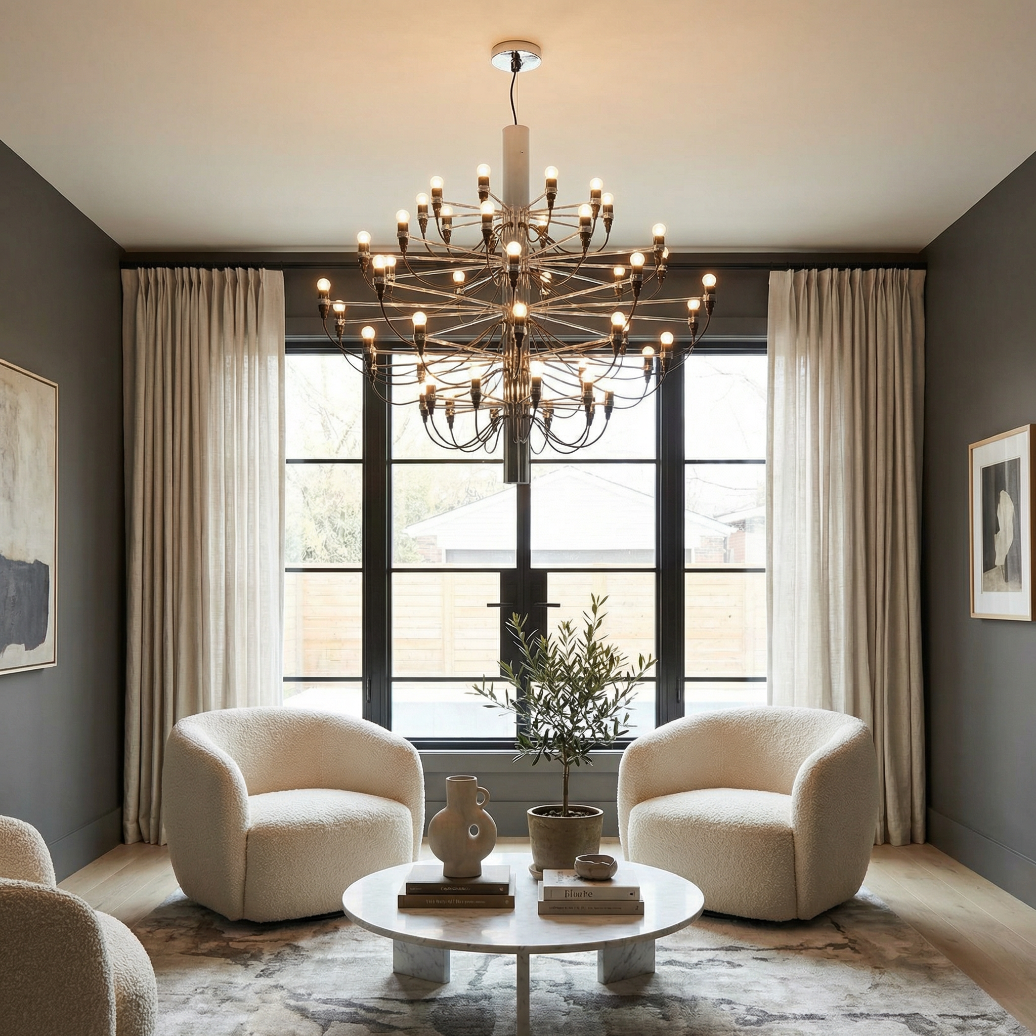 Medieval Elegance | Chandelier Light with Adjustable Height | Ornate Design for Dining Room and Living Spaces