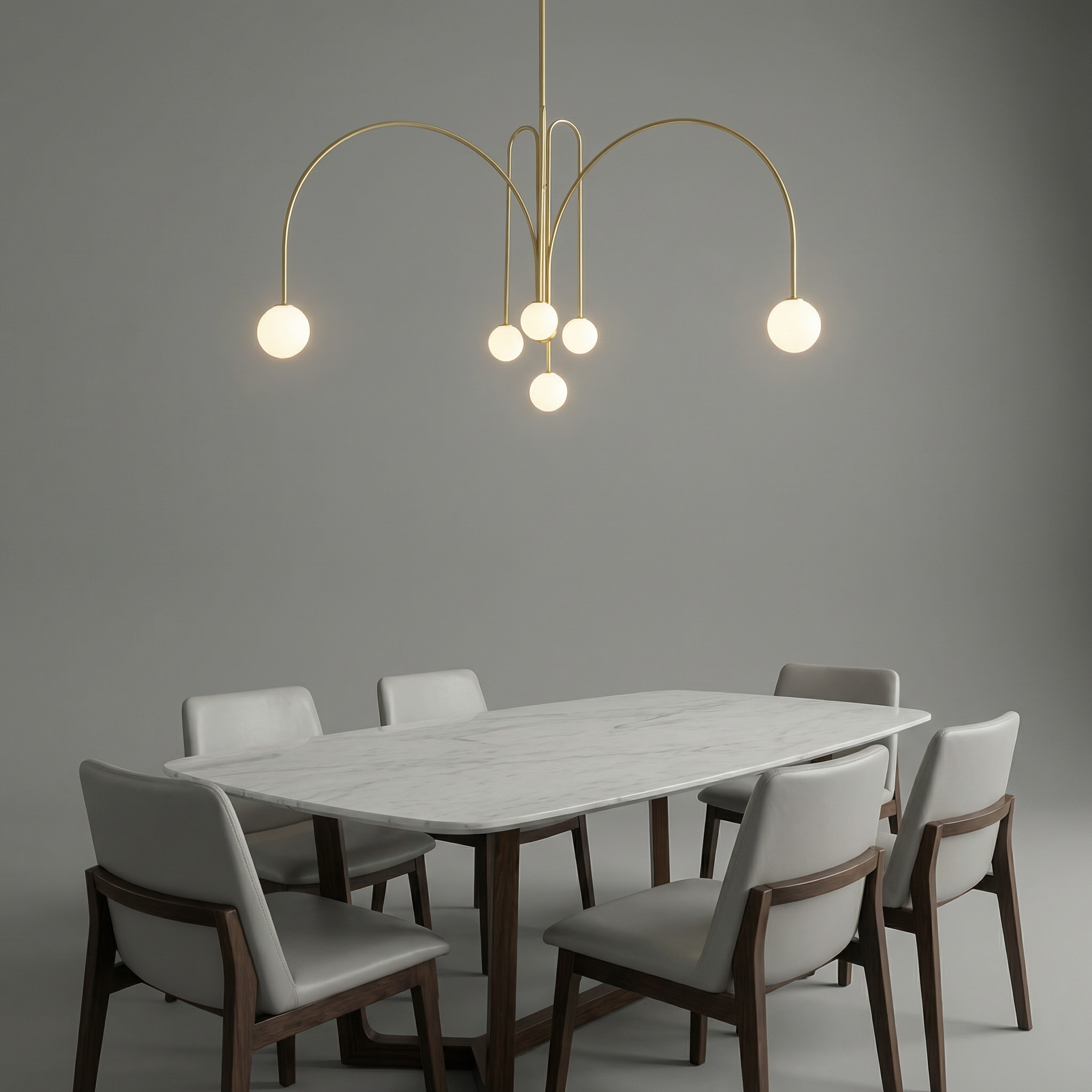 Gran Finale | Modern Suspension Ceiling Light with Adjustable Height | Elegant Design for Dining and Bar Areas