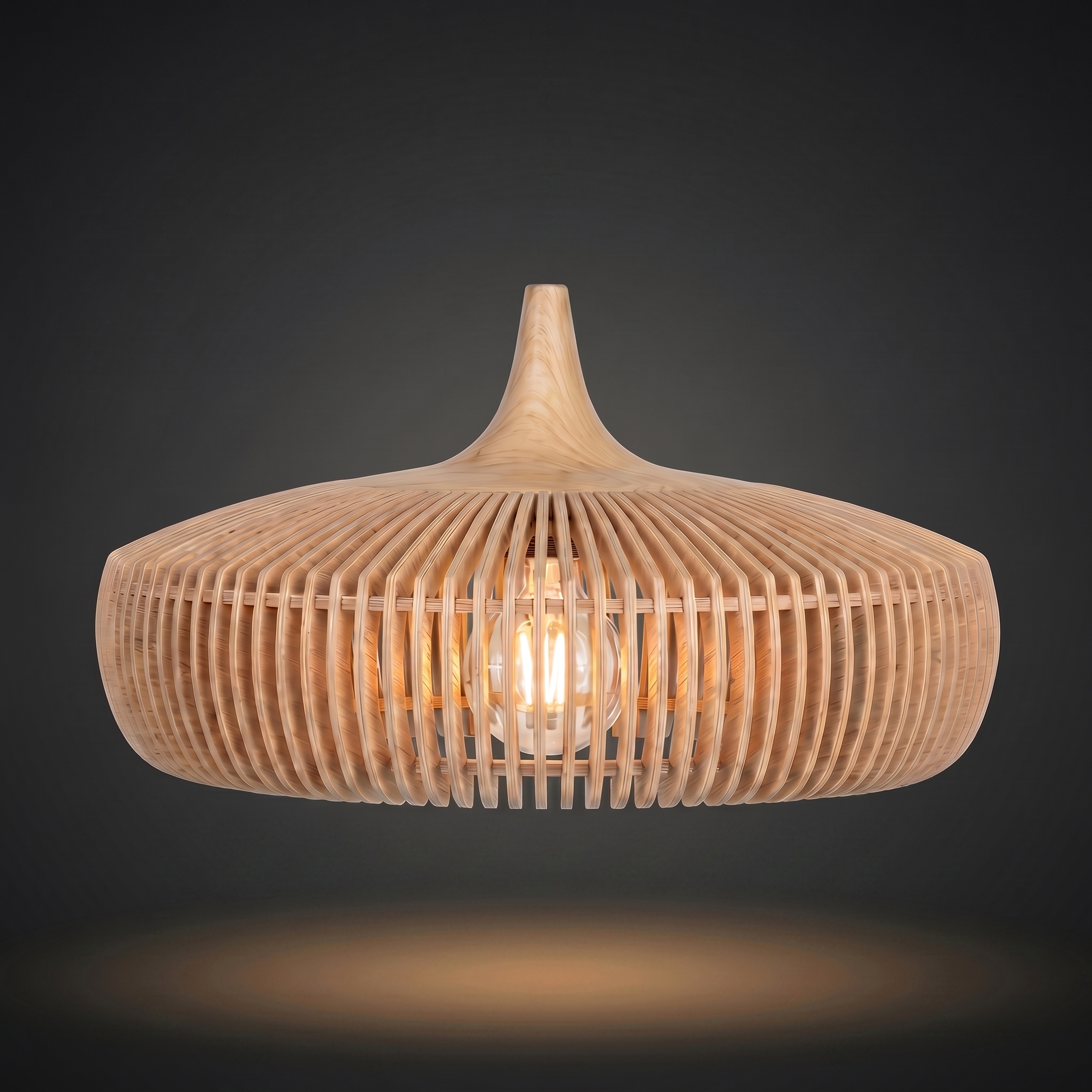 Elegant Natural Wood Nordic Kitchen Pendant Lighting | MutoWood