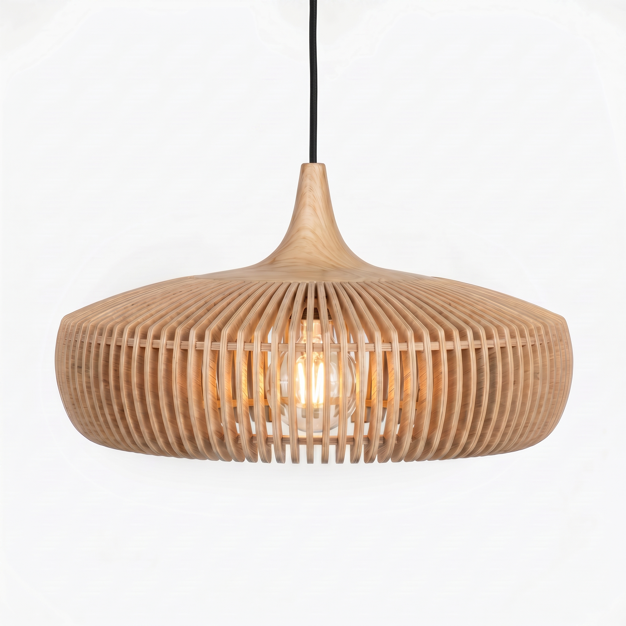 Elegant Natural Wood Nordic Kitchen Pendant Lighting | MutoWood