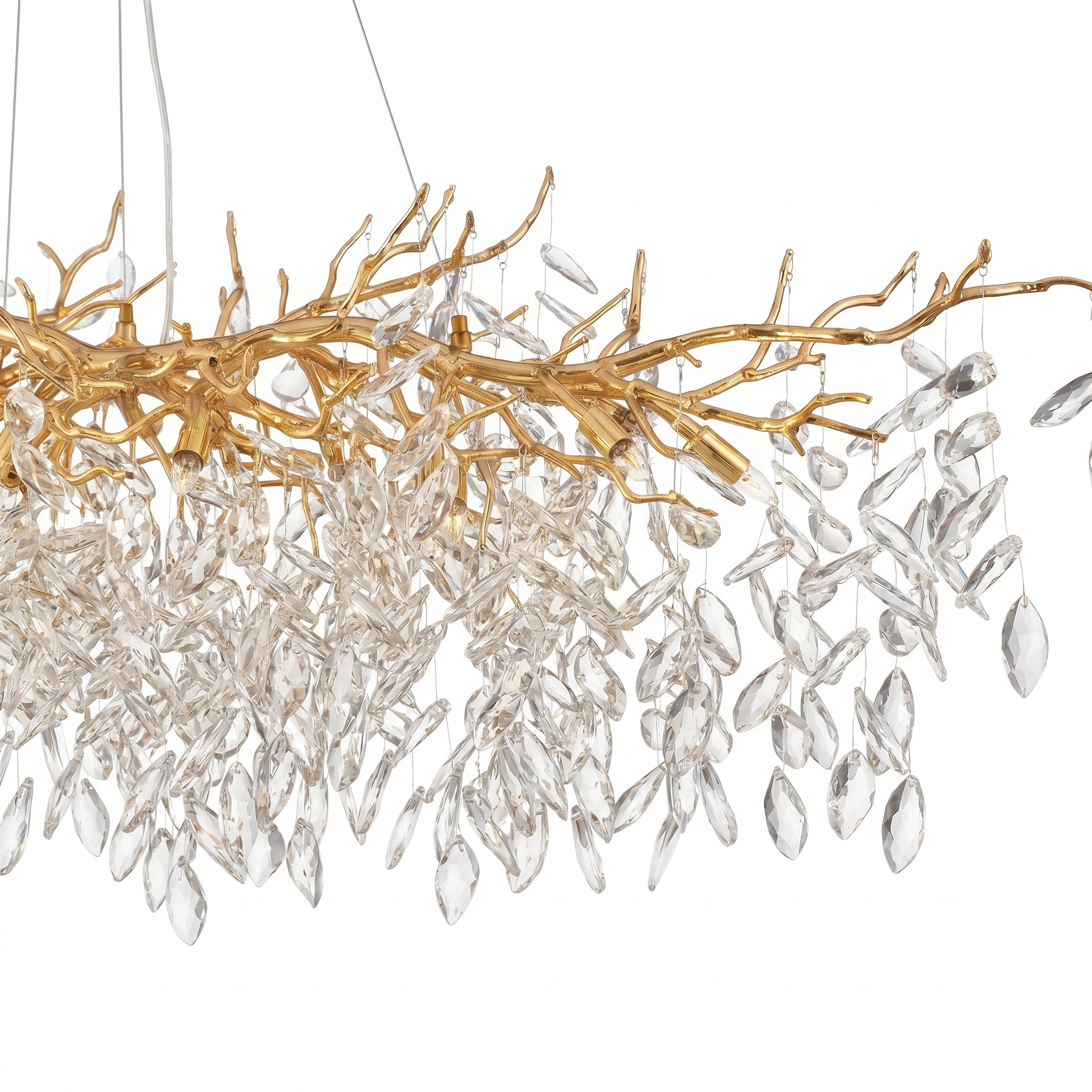 Luxury Crystal Chandelier | French Style Ceiling Light for Dining Room & Foyer