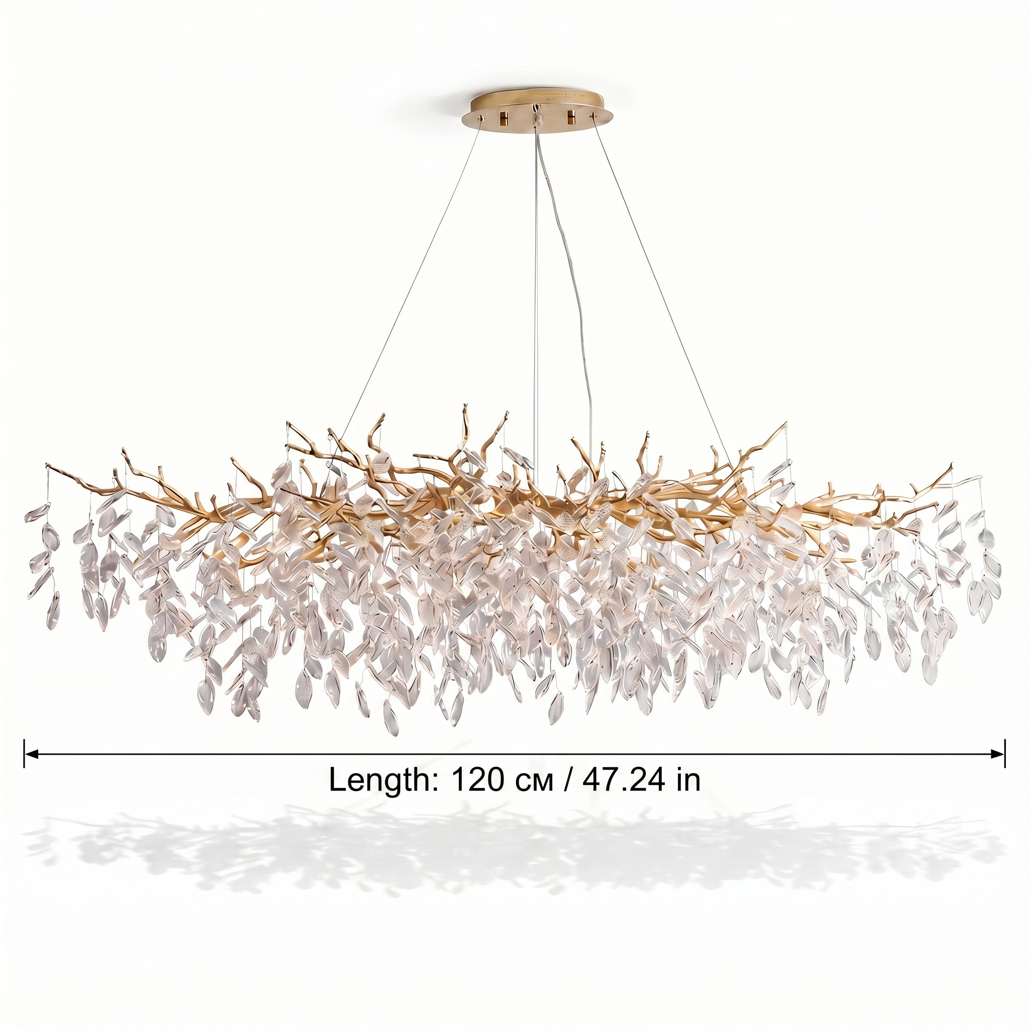 Luxury Crystal Chandelier | French Style Ceiling Light for Dining Room & Foyer