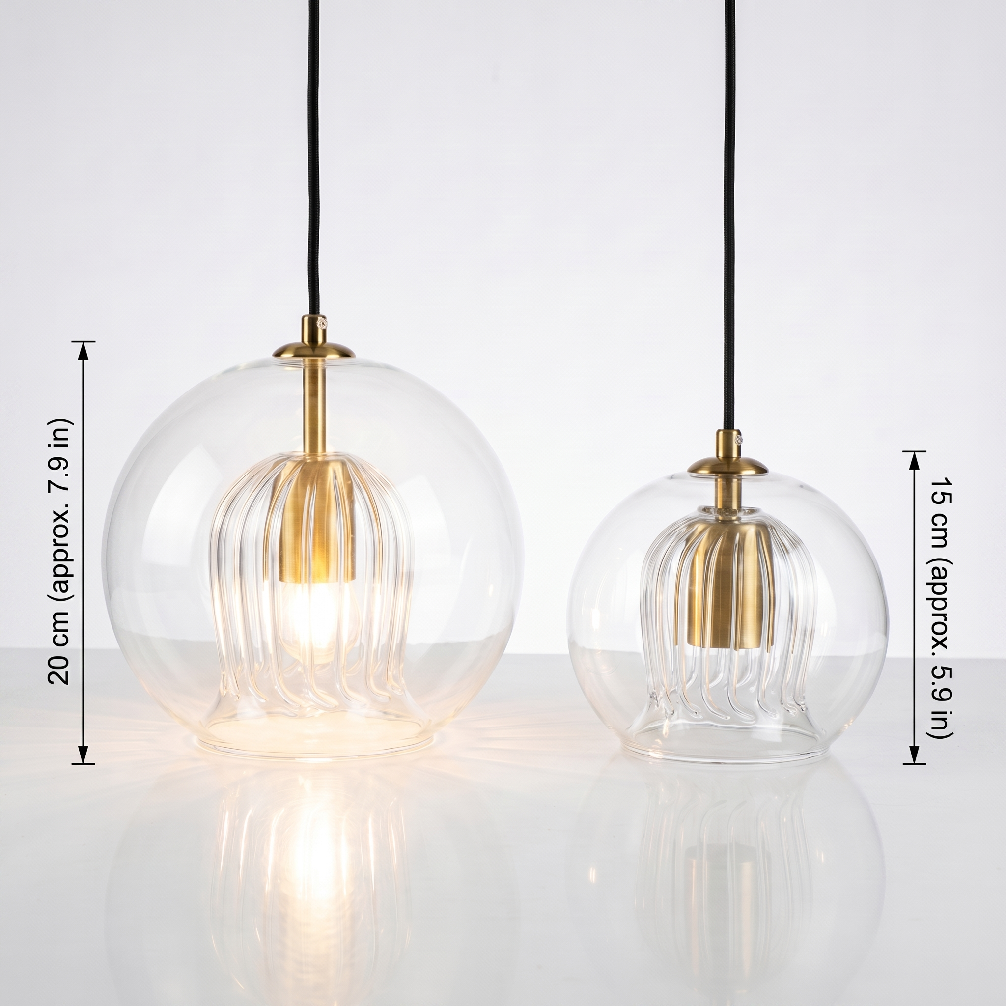 Luminara | Modern Glass Pendant Light