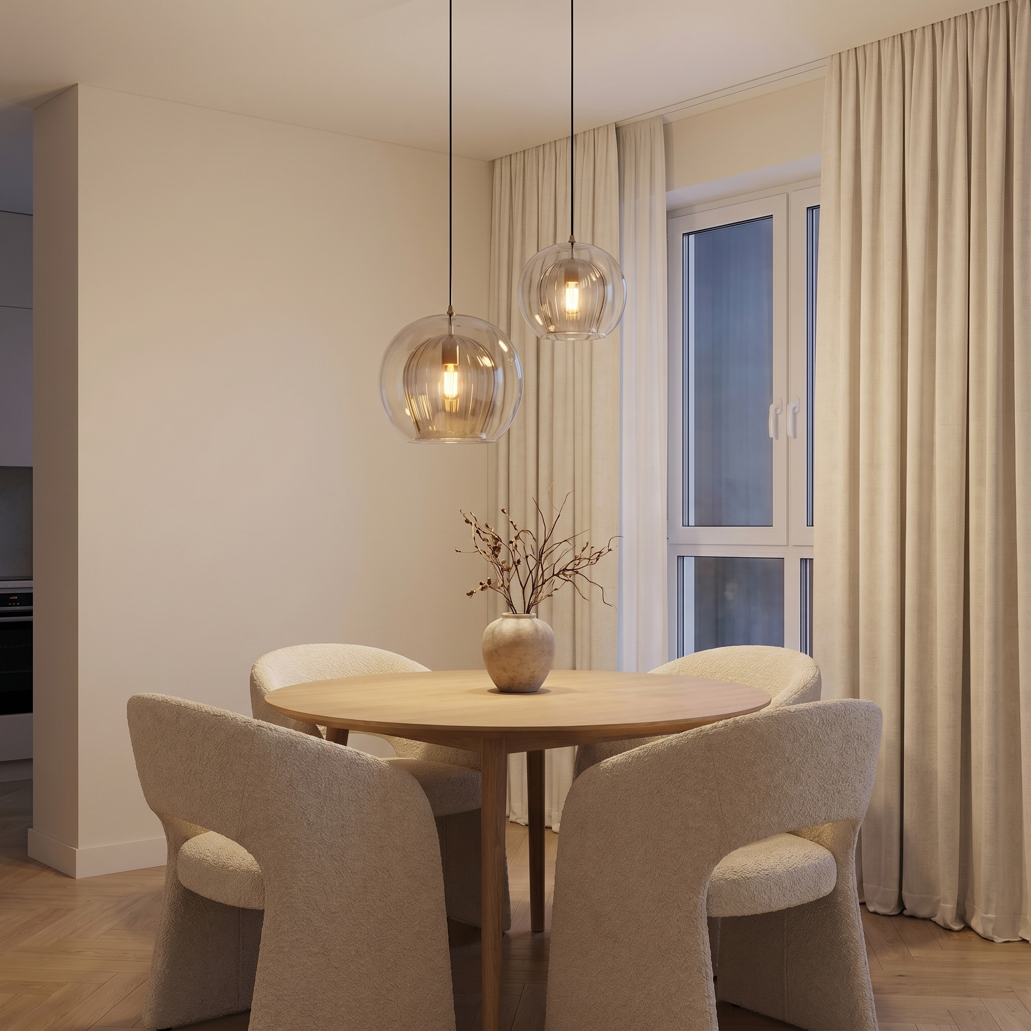 Luminara | Modern Glass Pendant Light
