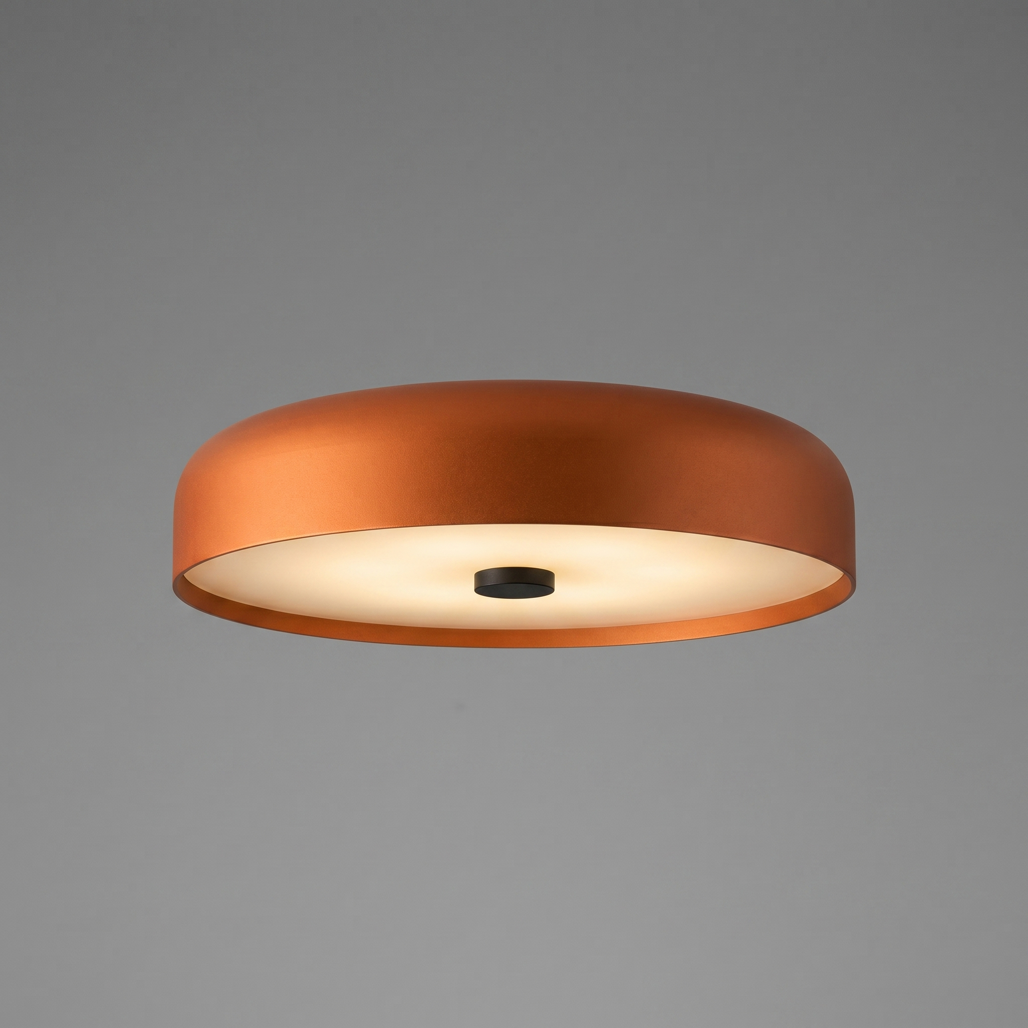 Modern Metal | Flush Mount Ceiling Light with Adjustable Brightness