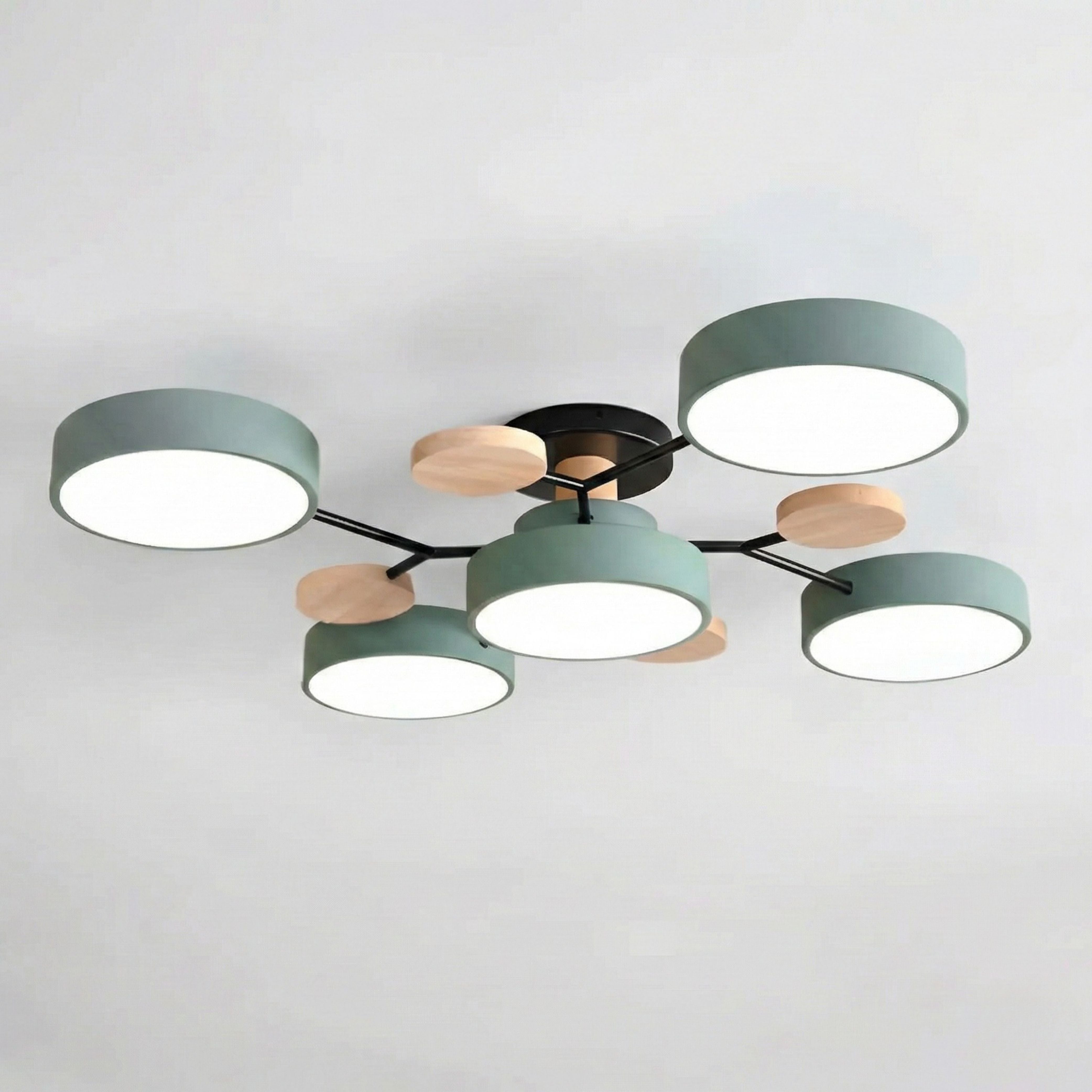 Luminara | Modern Elegant Black Iron LED Dining Room Chandelier