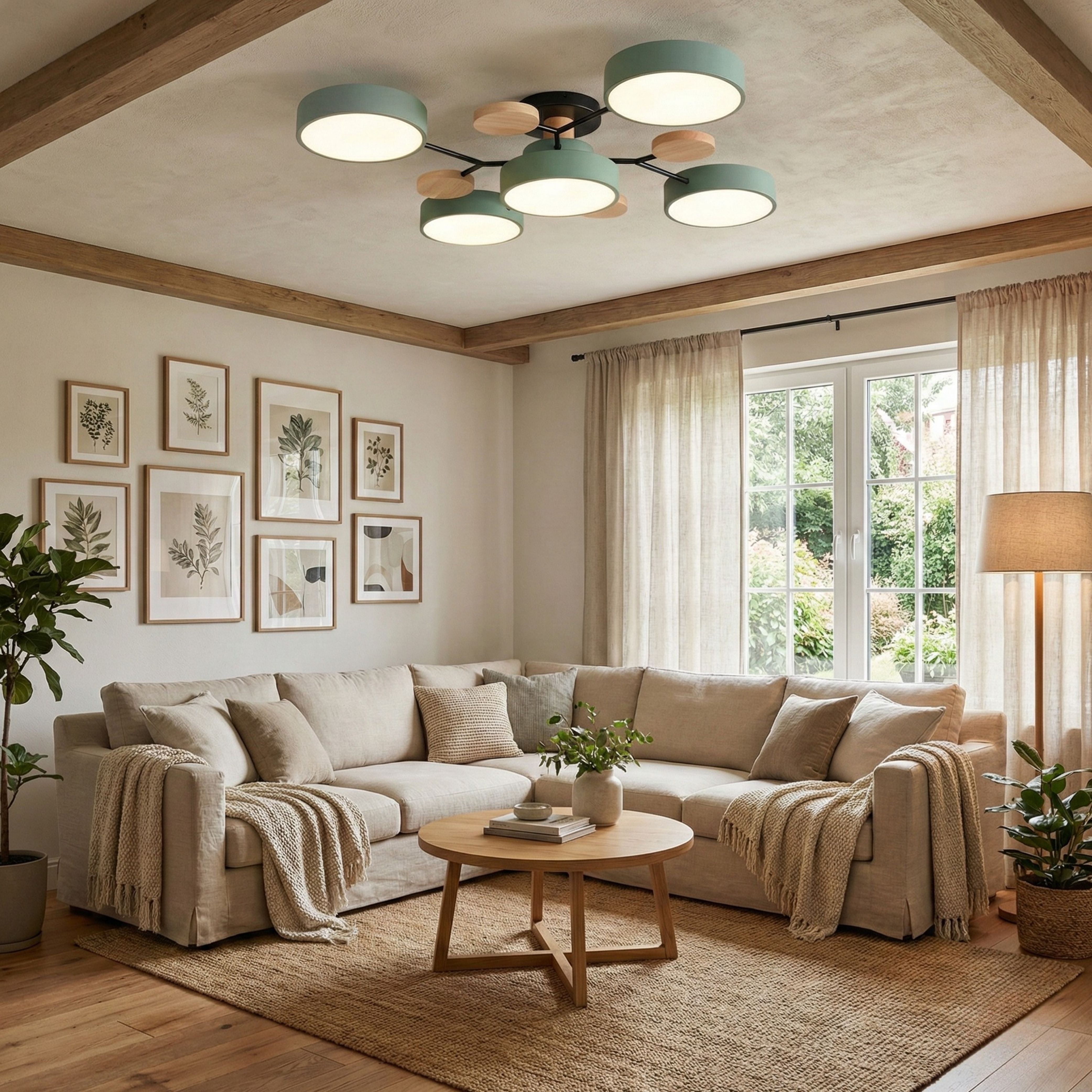 Luminara | Modern Elegant Black Iron LED Dining Room Chandelier