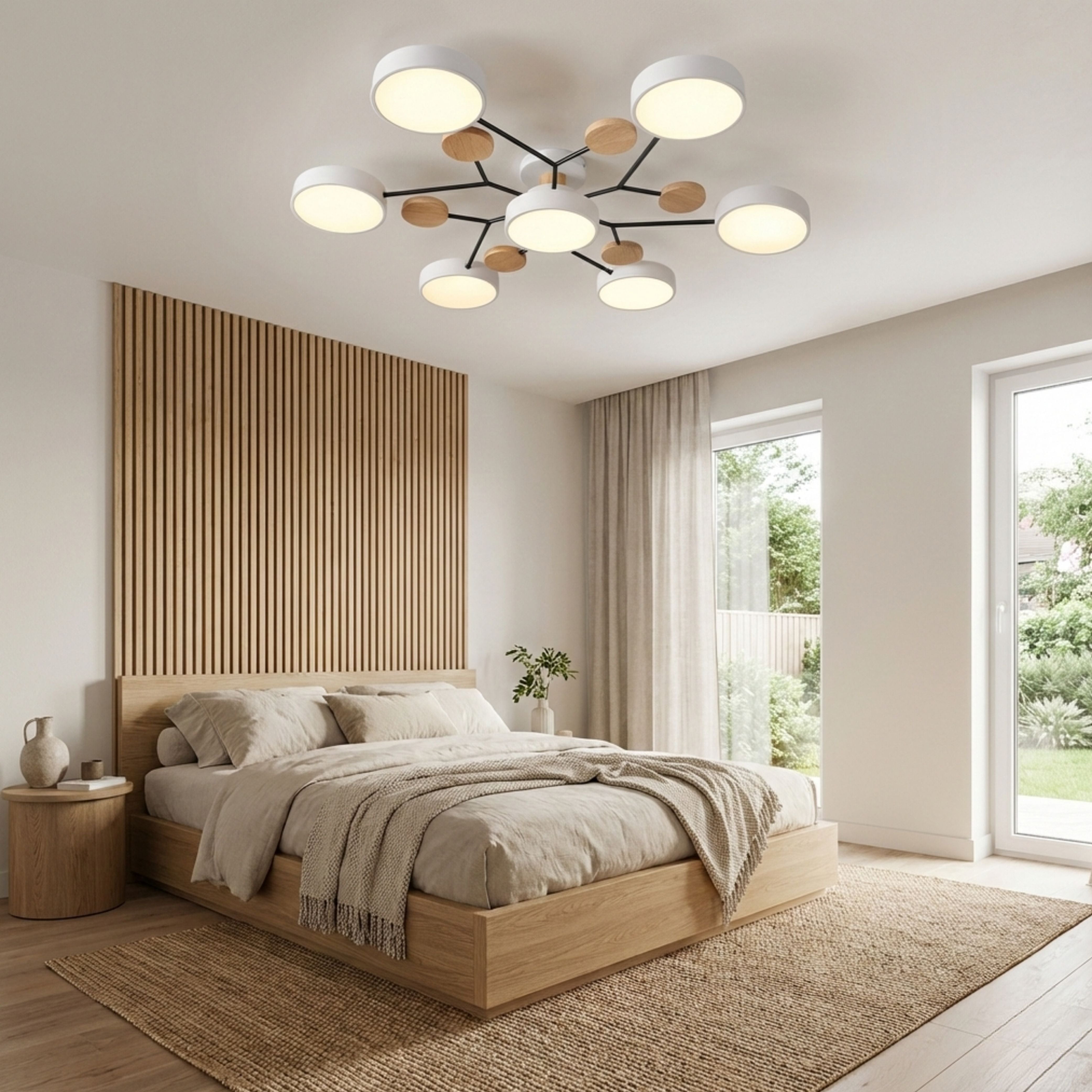 Luminara | Modern Elegant Black Iron LED Dining Room Chandelier