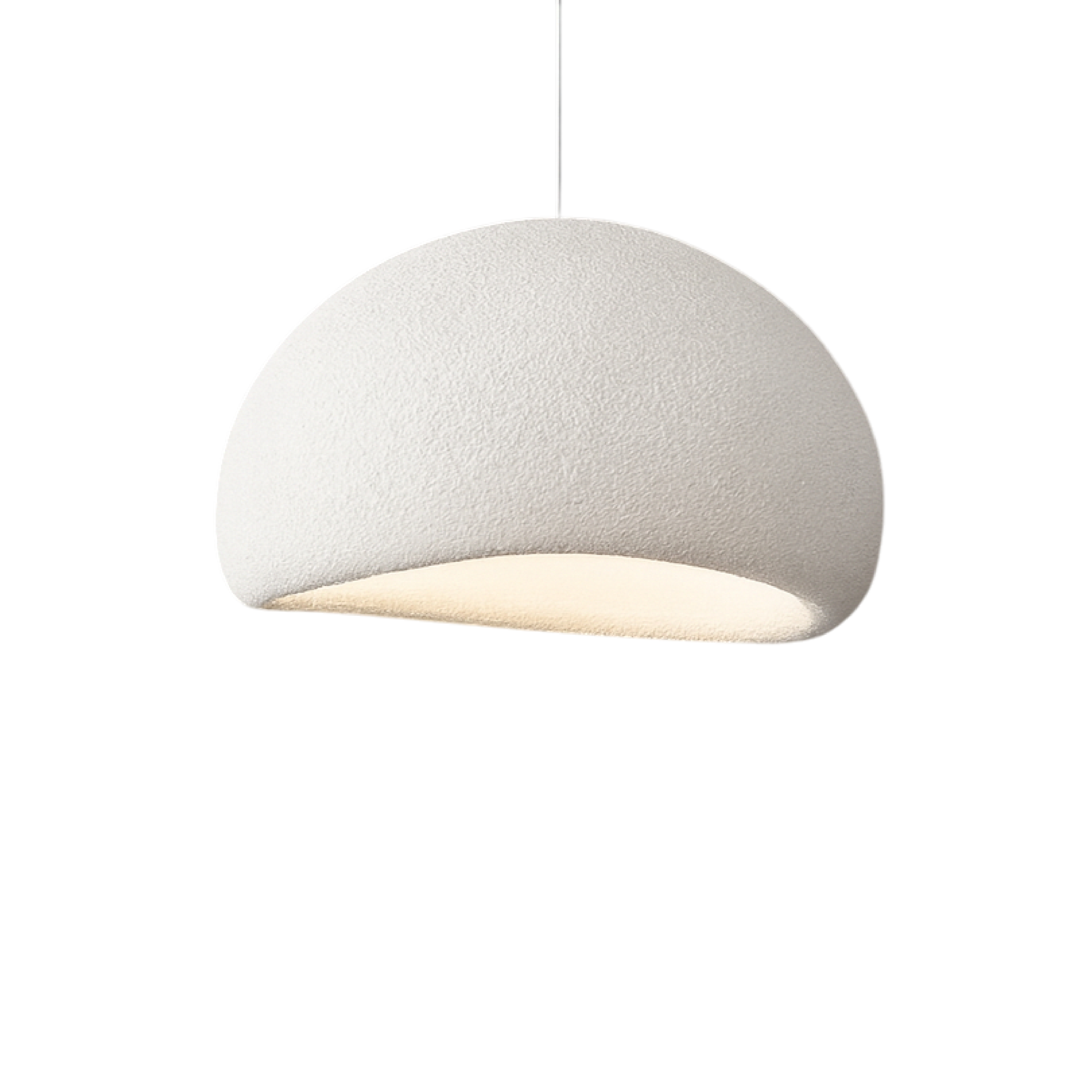 WabiSabiGlow | Elegant Organic LED Kitchen Pendant Lighting Fixture 0