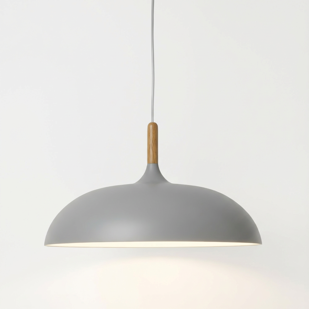 HaftLight | Elegant Minimalist Wood and Iron Kitchen Pendant Lighting