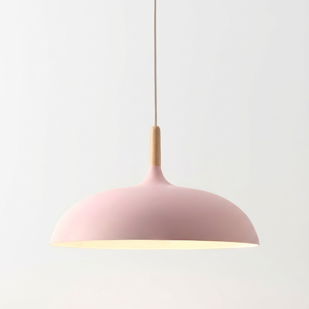 HaftLight | Elegant Minimalist Wood and Iron Kitchen Pendant Lighting