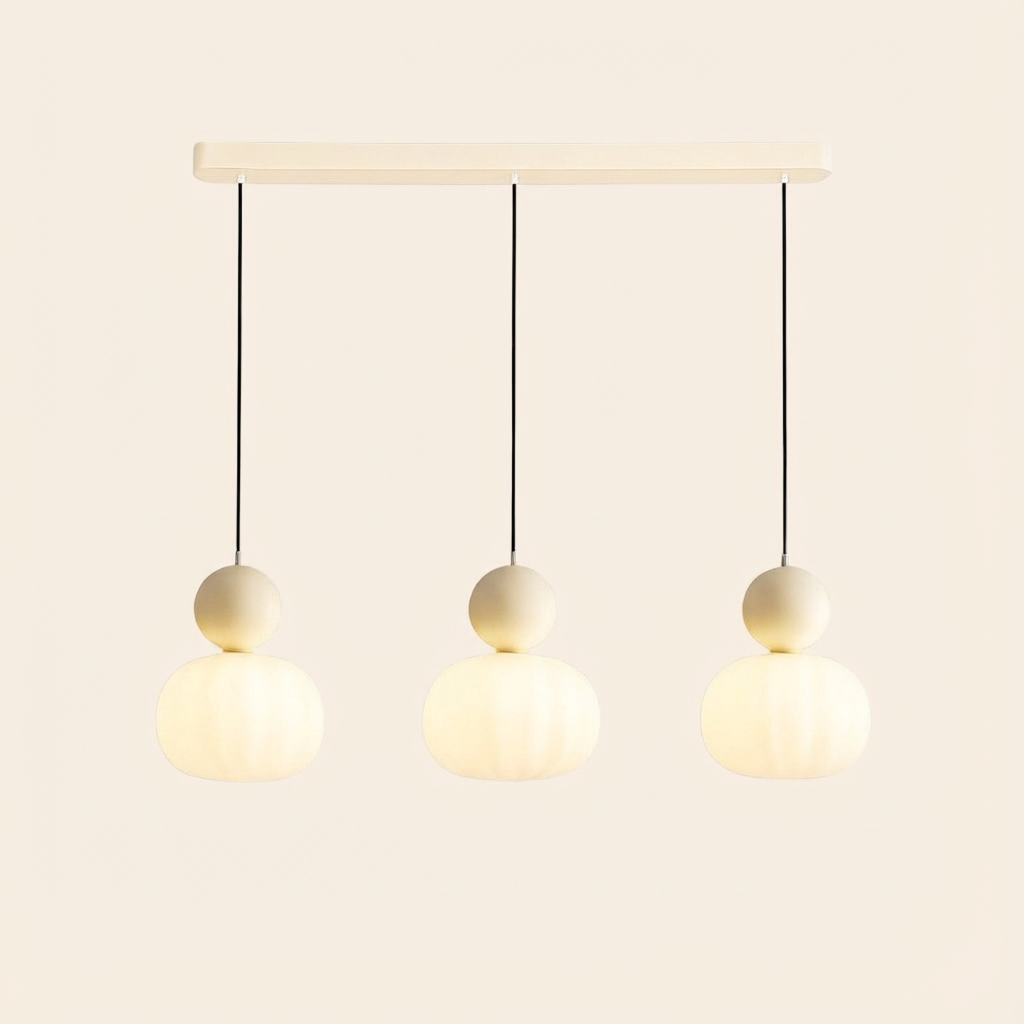 ArtDecoGlow | Elegant Vintage Glass Pendant Light Ceiling Fixture